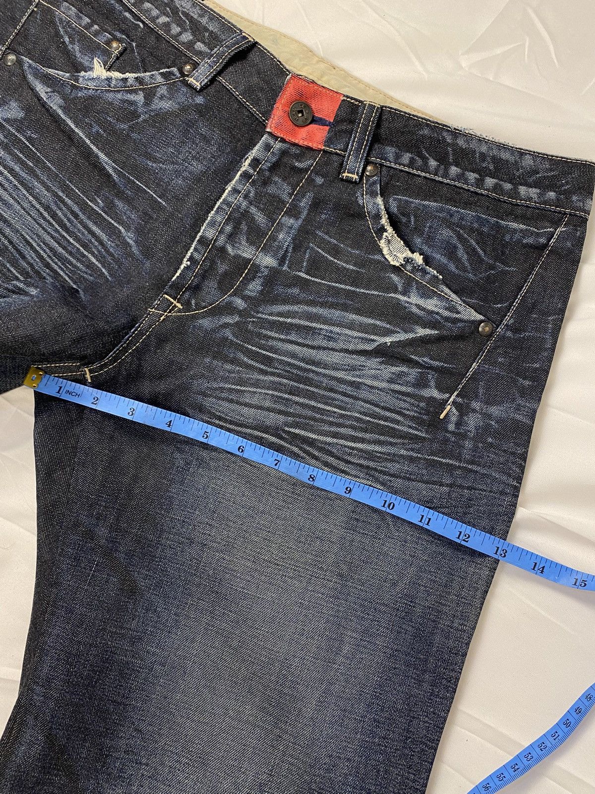 Marithe + Francois Girbaud ✨ Archive Marithe Francois Girbaud Jeans Denim Punk Style Size US 34 / EU 50 - 20 Thumbnail