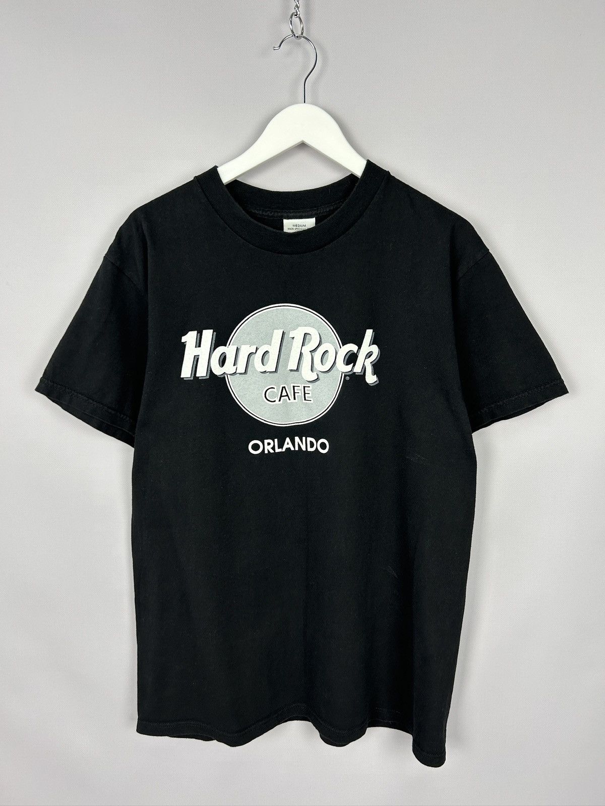 Hard Rock Cafe × Vintage Vintage 90s Hard Rock Cafe Orlando Big Logo T Shirt RARE y2k Size US M / EU 48-50 / 2 - 1 Thumbnail