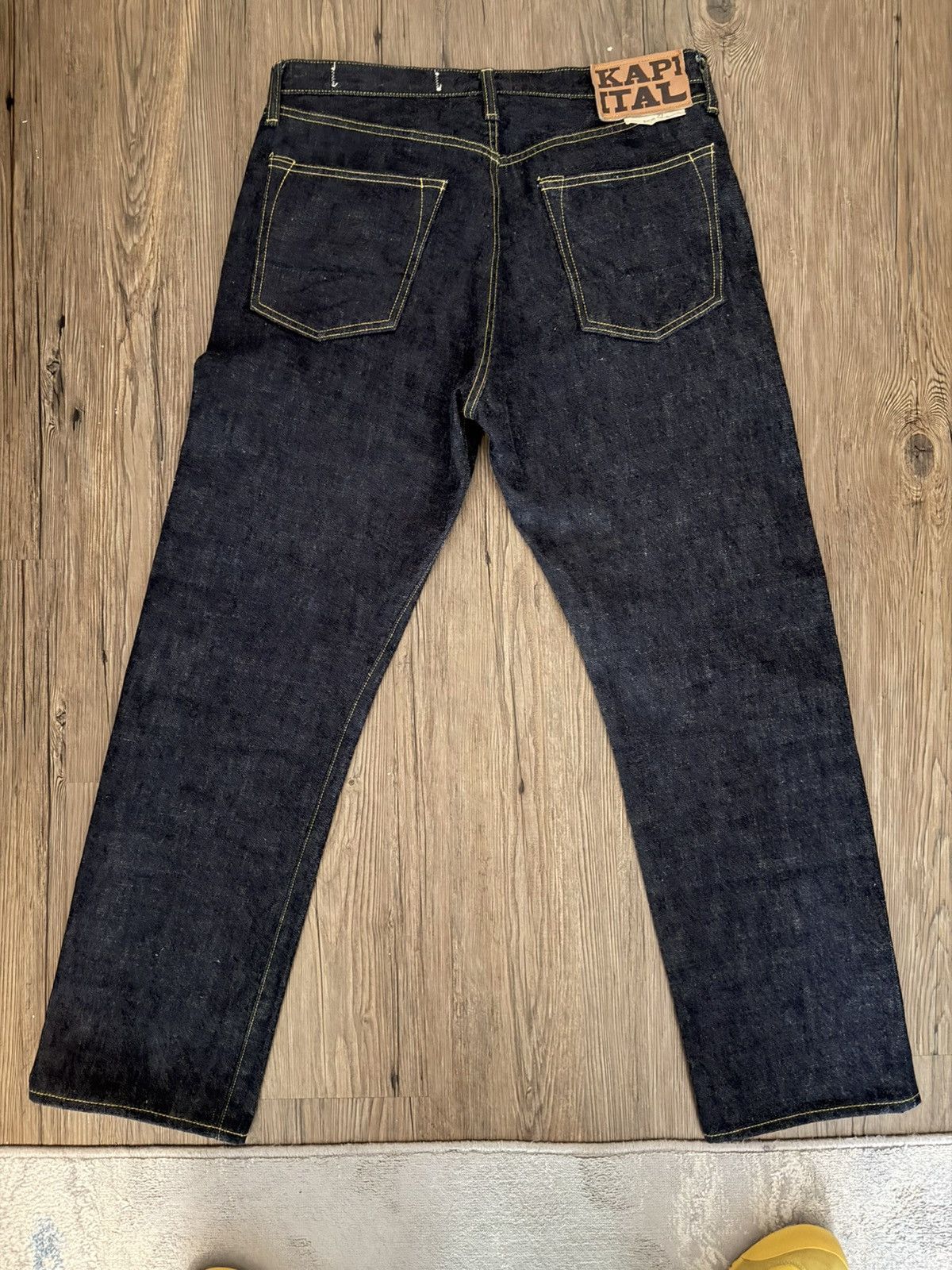 Kapital Kapital 13.5 oz Zimbabwe Denim 5P Monkey TH Size US 34 / EU 50 - 1 Thumbnail