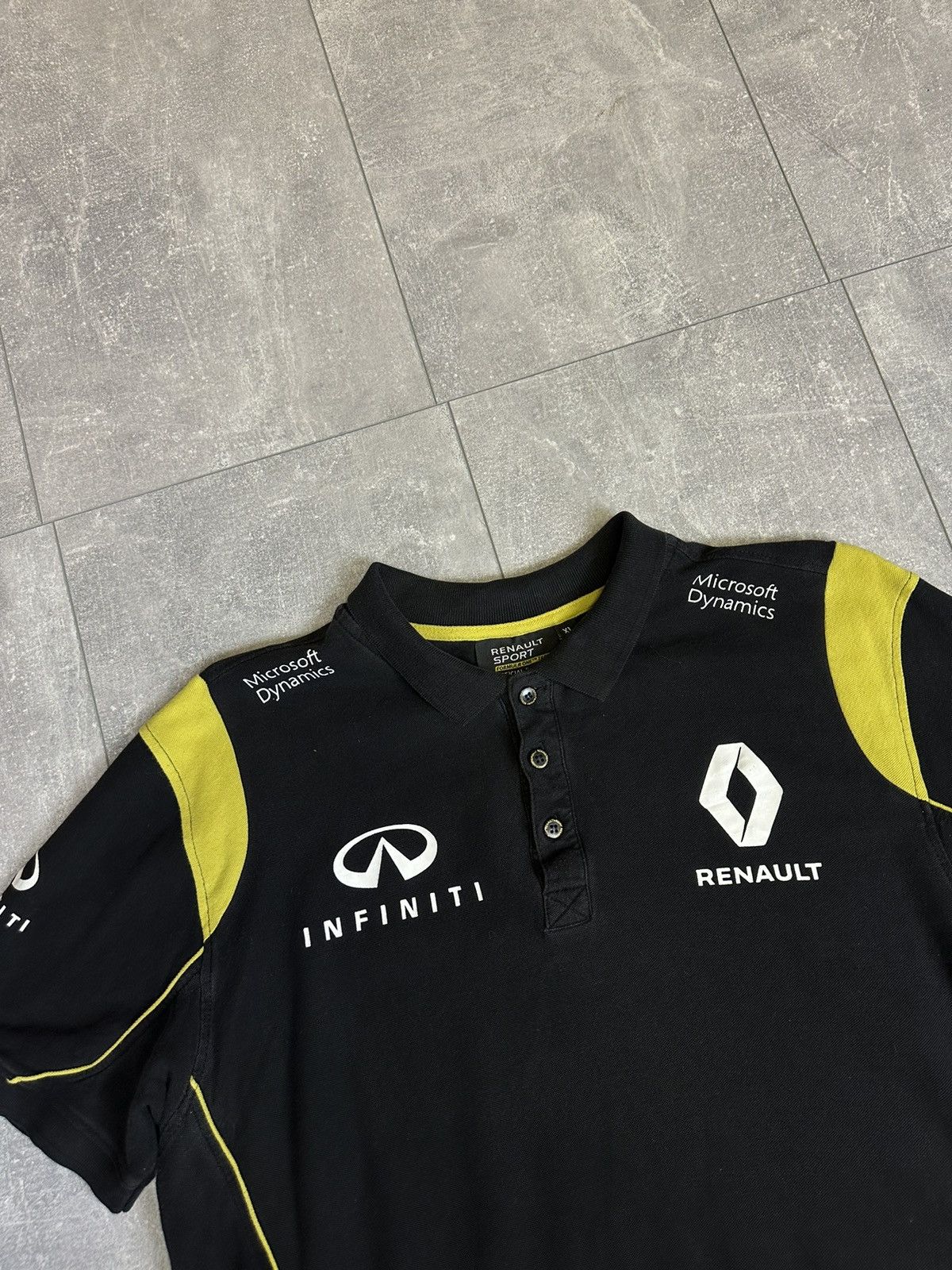 Vintage Men’s polo Renault sport F1 racing Size US XL / EU 56 / 4 - 4 Thumbnail