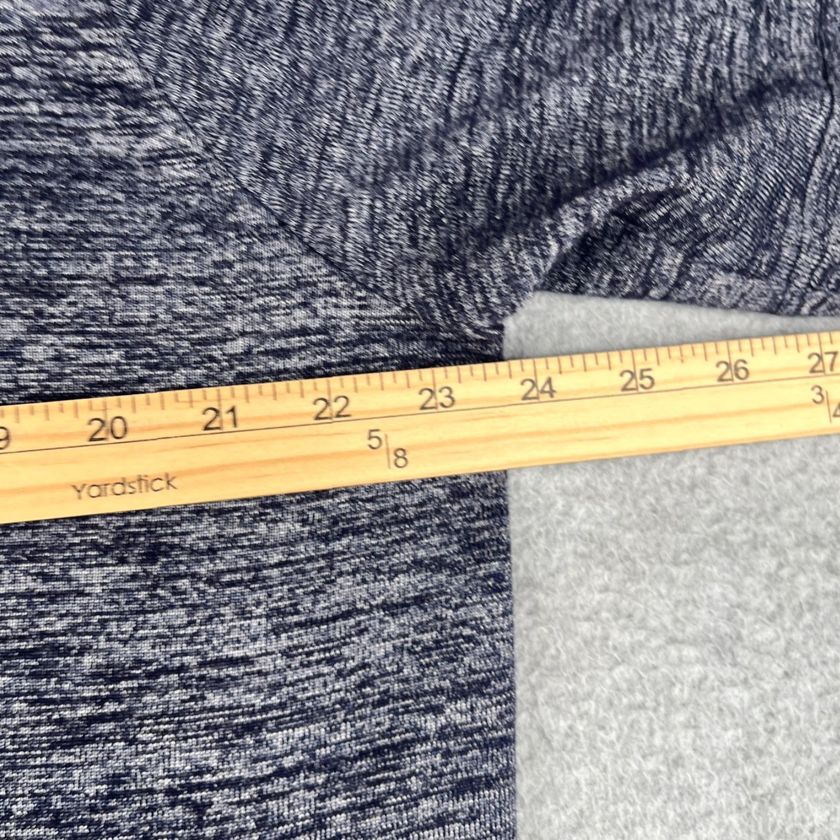 Johnston & Murphy Johnston & Murphy Polo Shirt Mens Large Navy Heather Knit Casual Stretch Size US L / EU 52-54 / 3 - 6 Thumbnail