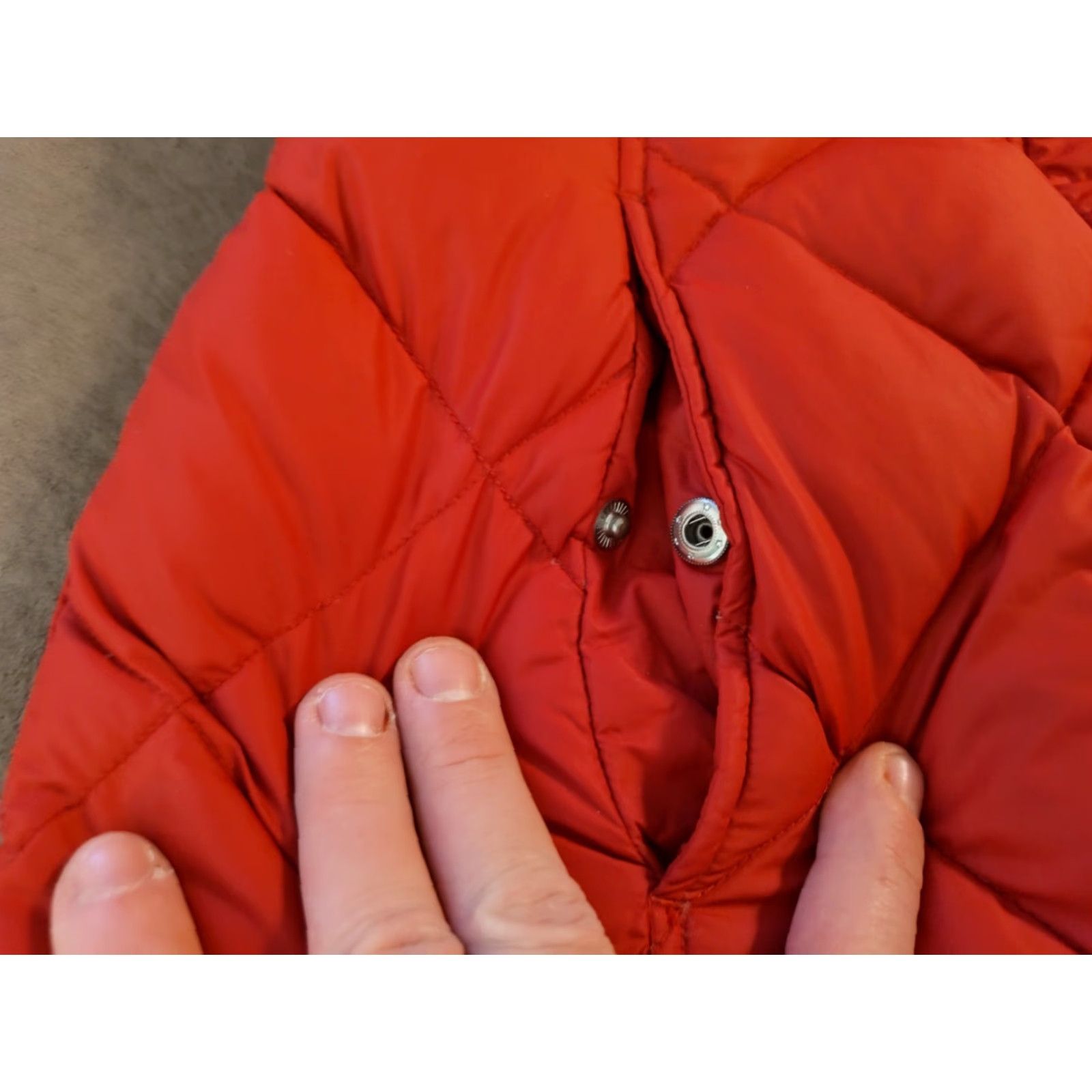 Eddie Bauer Eddie Bauer Puffer Vest M Red Quilted Full Zip EB 700 FP Premium Quality Women Size M / US 6-8 / IT 42-44 - 4 Thumbnail