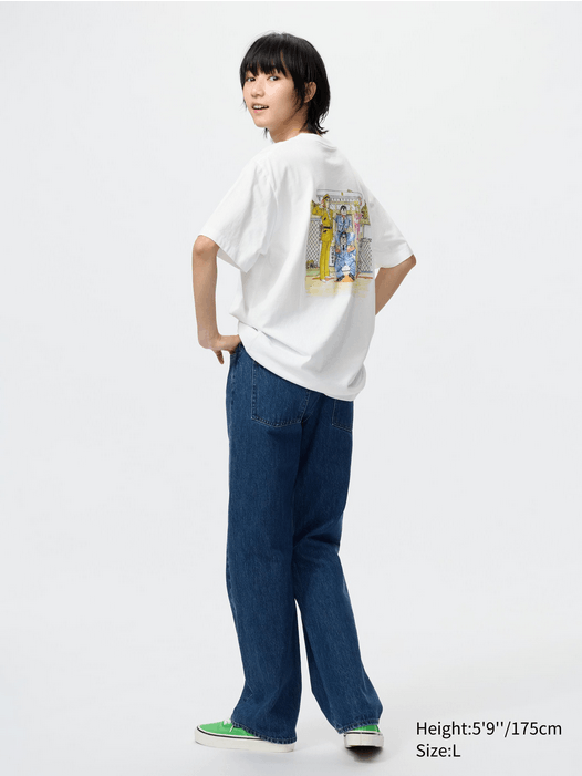 Uniqlo Kochira Katsushikaku Kameari koenmae Hashutsujo T-Shirt TEE Size US XS / EU 42 / 0 - 5 Thumbnail