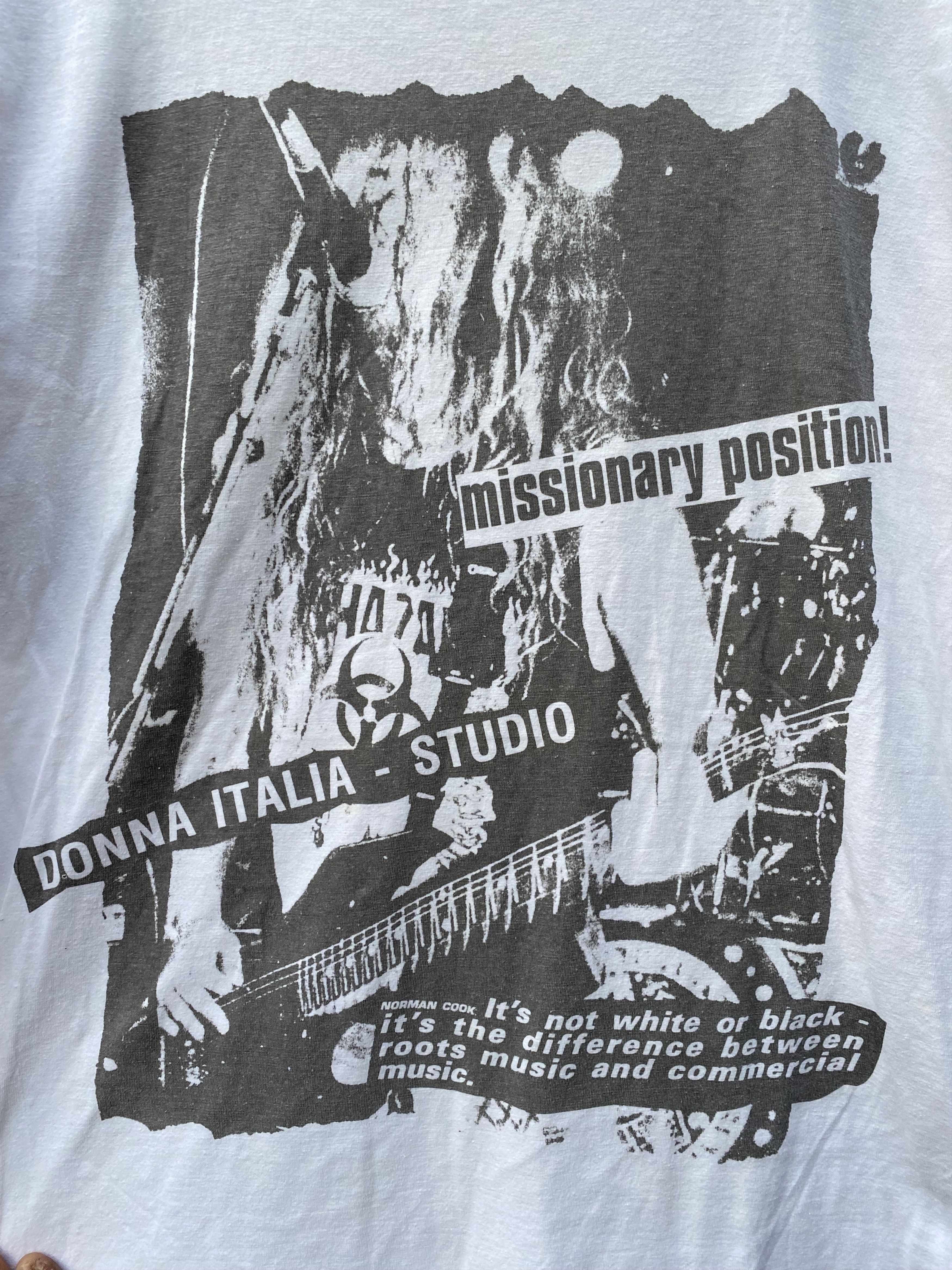 Band Tees × Vintage Vintage Norman Cook Solo Singer Missionary Position Tshirt Size US M / EU 48-50 / 2 - 6 Thumbnail