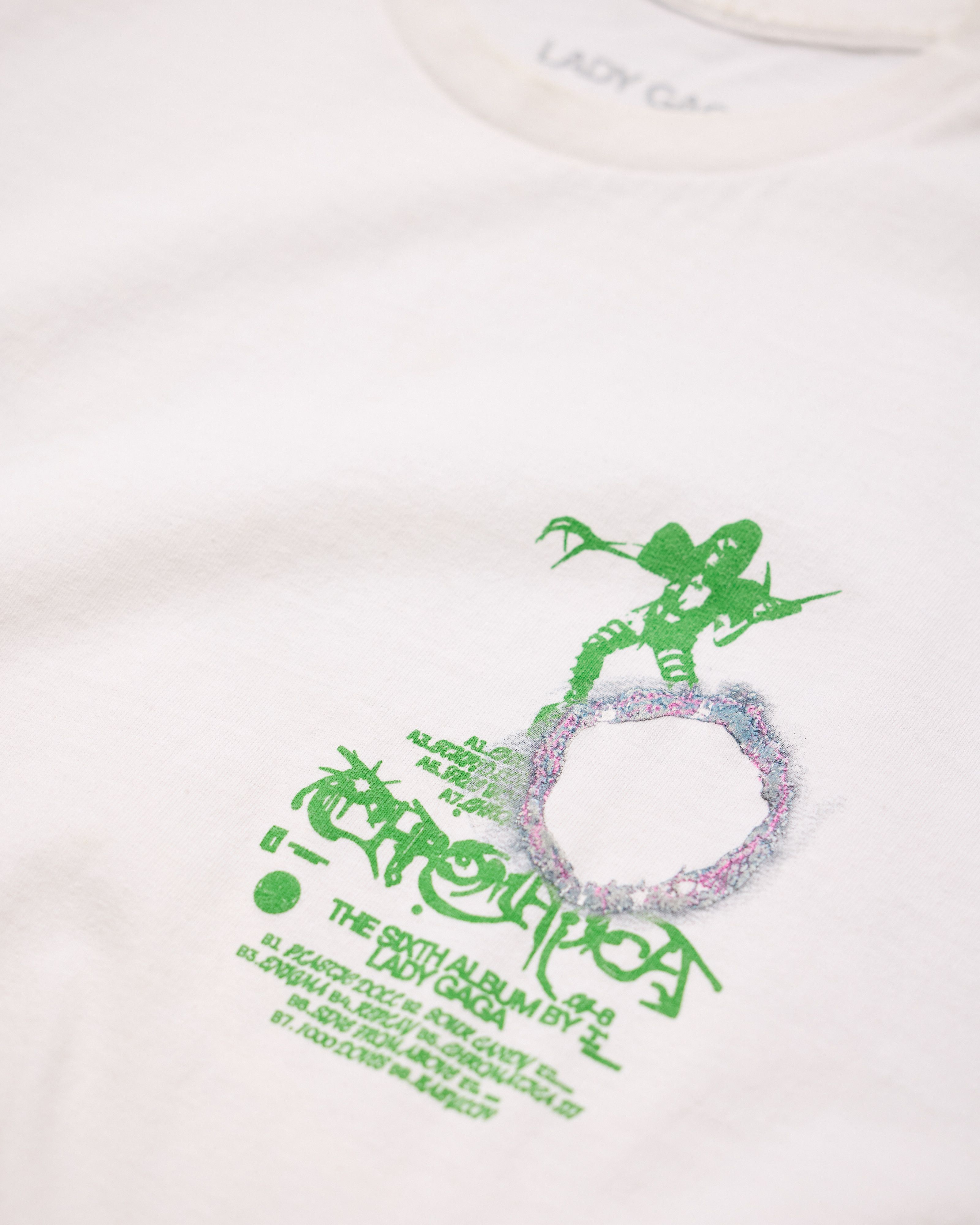 Vintage Lady Gaga Chromatica Tour Shirt Size US XL / EU 56 / 4 - 4 Thumbnail