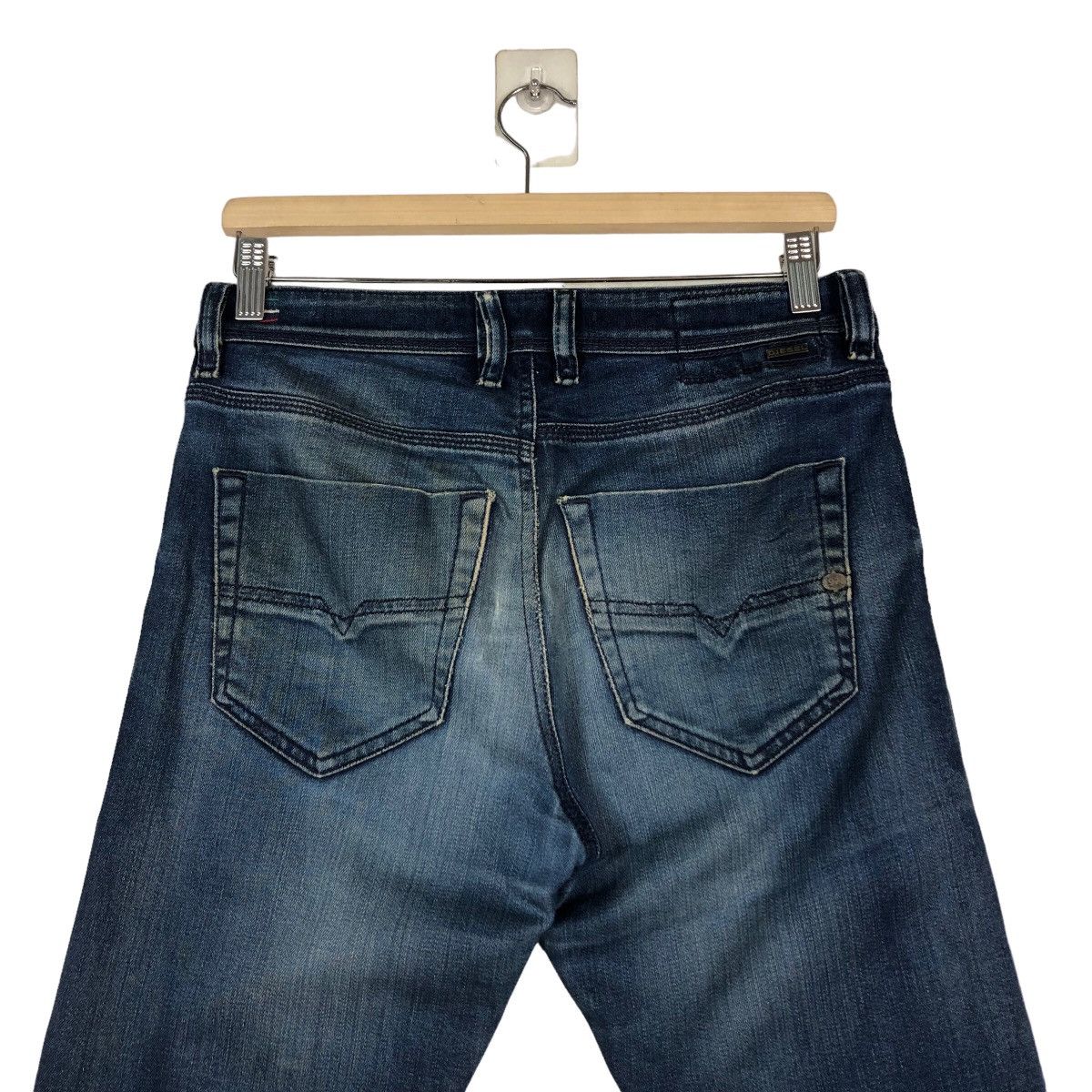 Diesel 🔥Vintage Slim Cut Denim Biker Wear Diesel Distressed Design Size US 30 / EU 46 - 9 Thumbnail