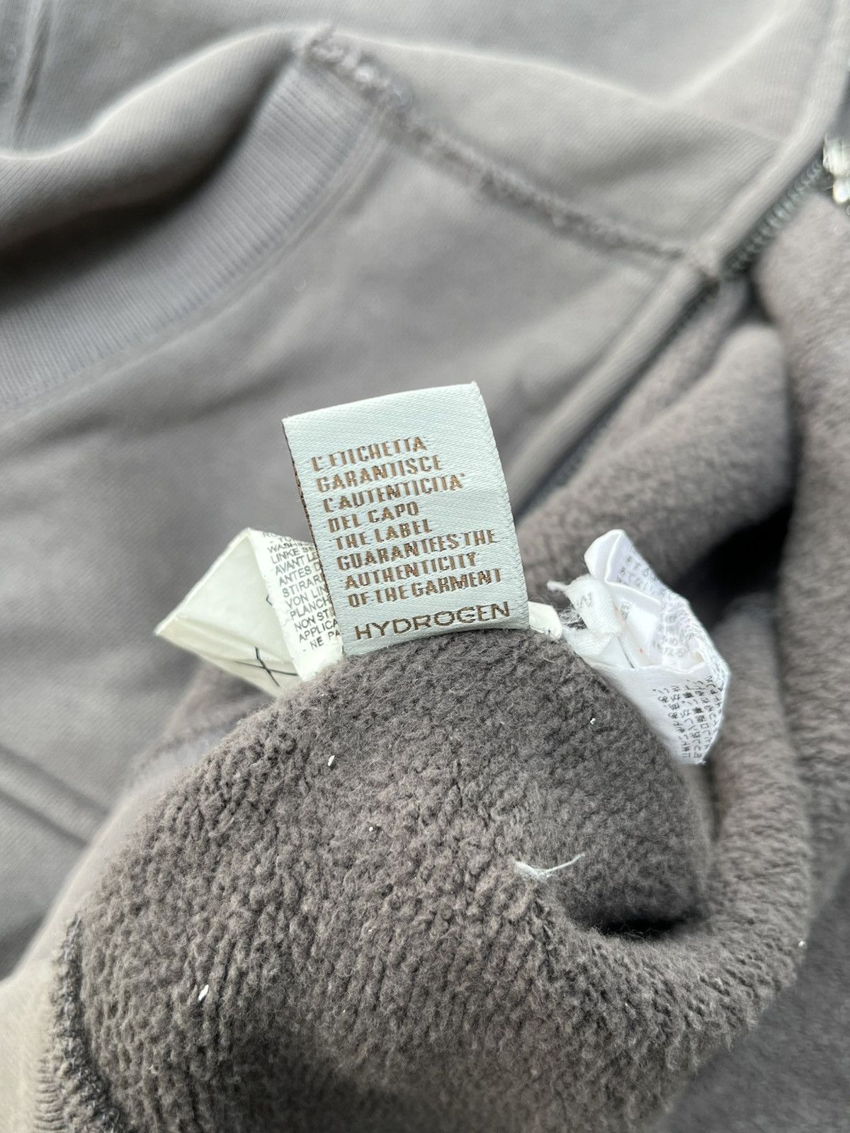 Hysteric Glamour 💥Hydrogen Italy // Faded Double Zippers Hoodie LA Patch Size US XL / EU 56 / 4 - 12 Thumbnail
