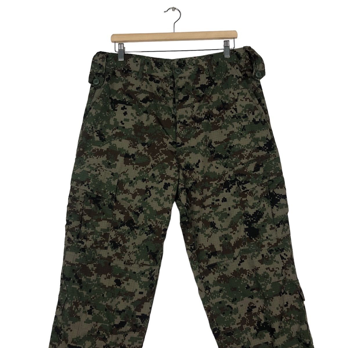 Japanese Brand Vintage Camouflage Analog Trouser Army Combat Buzz Ricksons Size US 34 / EU 50 - 4 Thumbnail