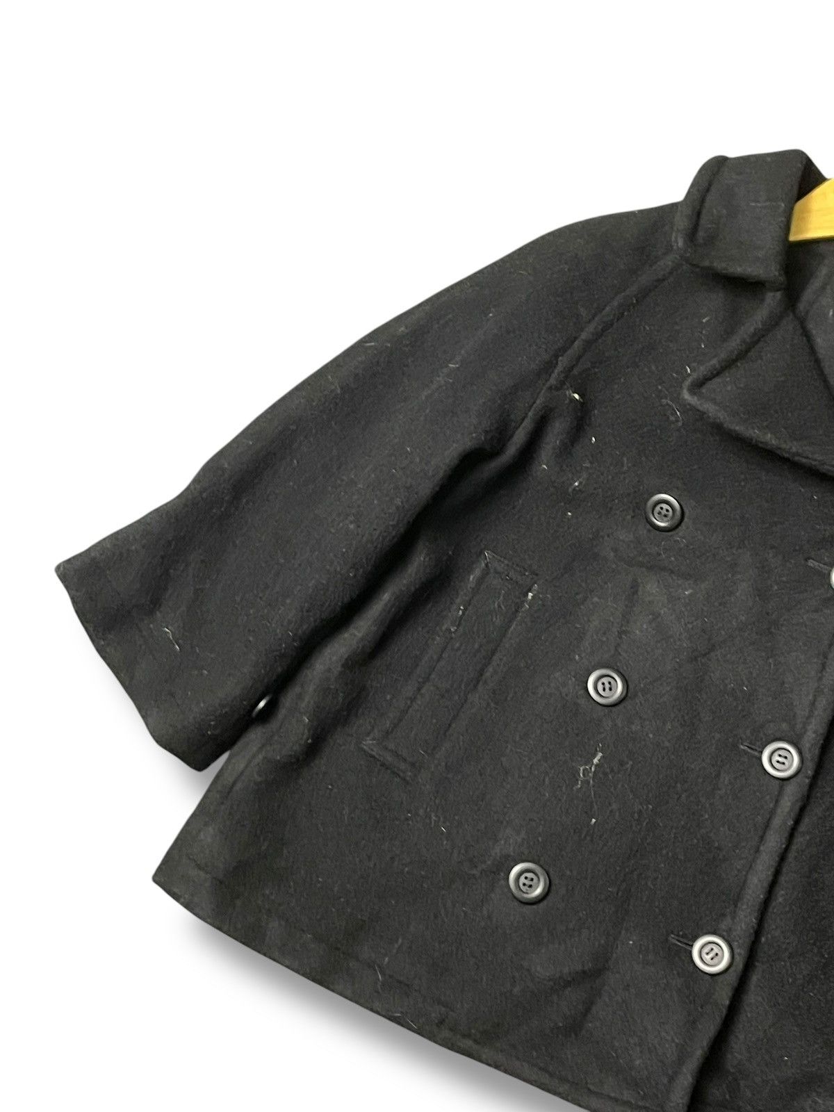 Japanese Brand × Journal Standard × Vintage JOURNAL STANDARD Double Breasted Crop Wool Coat (86) Size US XXS / EU 40 - 4 Thumbnail