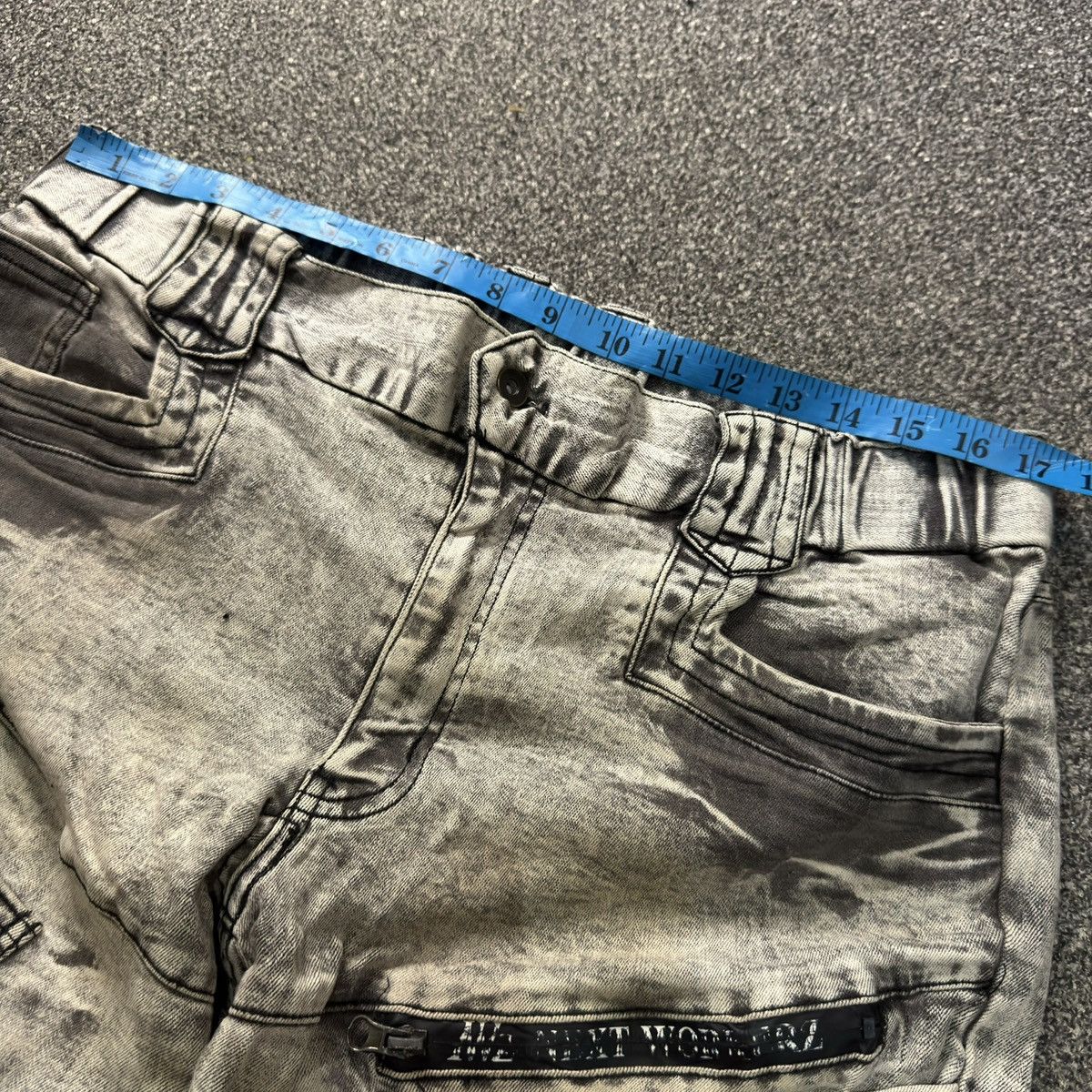 Japanese Brand Archive Y2K Workman Biker Cyberpunk Stretch Procore Tapered Size US 34 / EU 50 - 19 Thumbnail