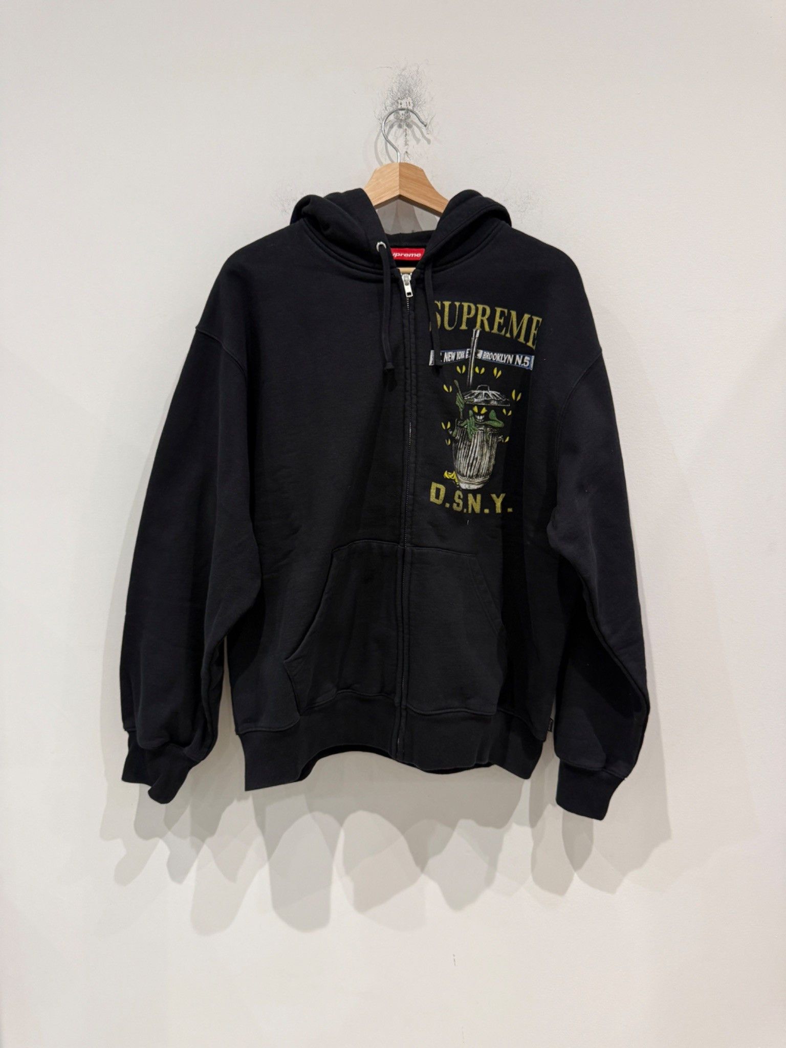 Supreme Supreme Mister Cartoon Zip Up Hooded Sweatshirt | Grailed