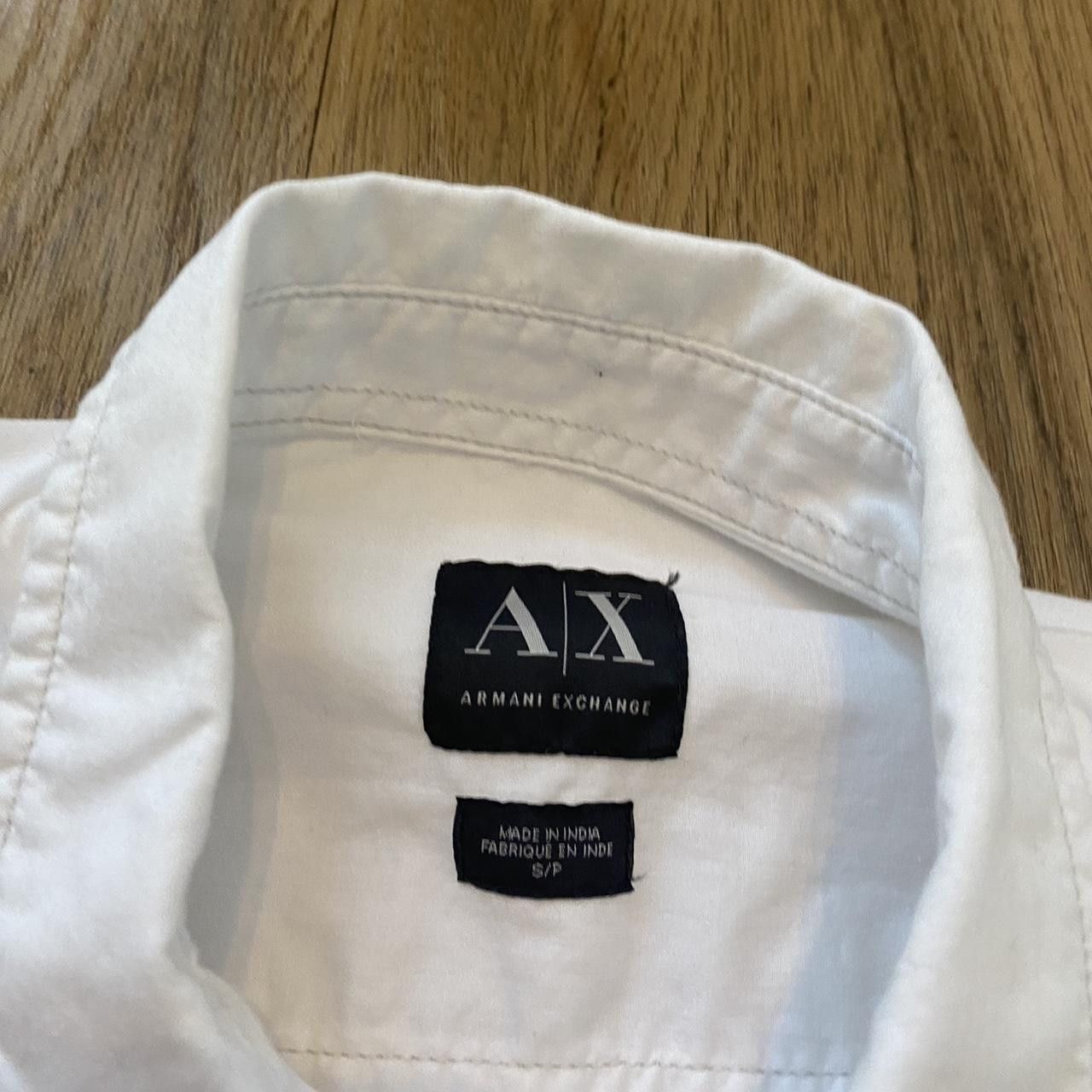 Armani Exchange Armani Exchange white cotton shirt Size US S / EU 44-46 / 1 - 4 Thumbnail