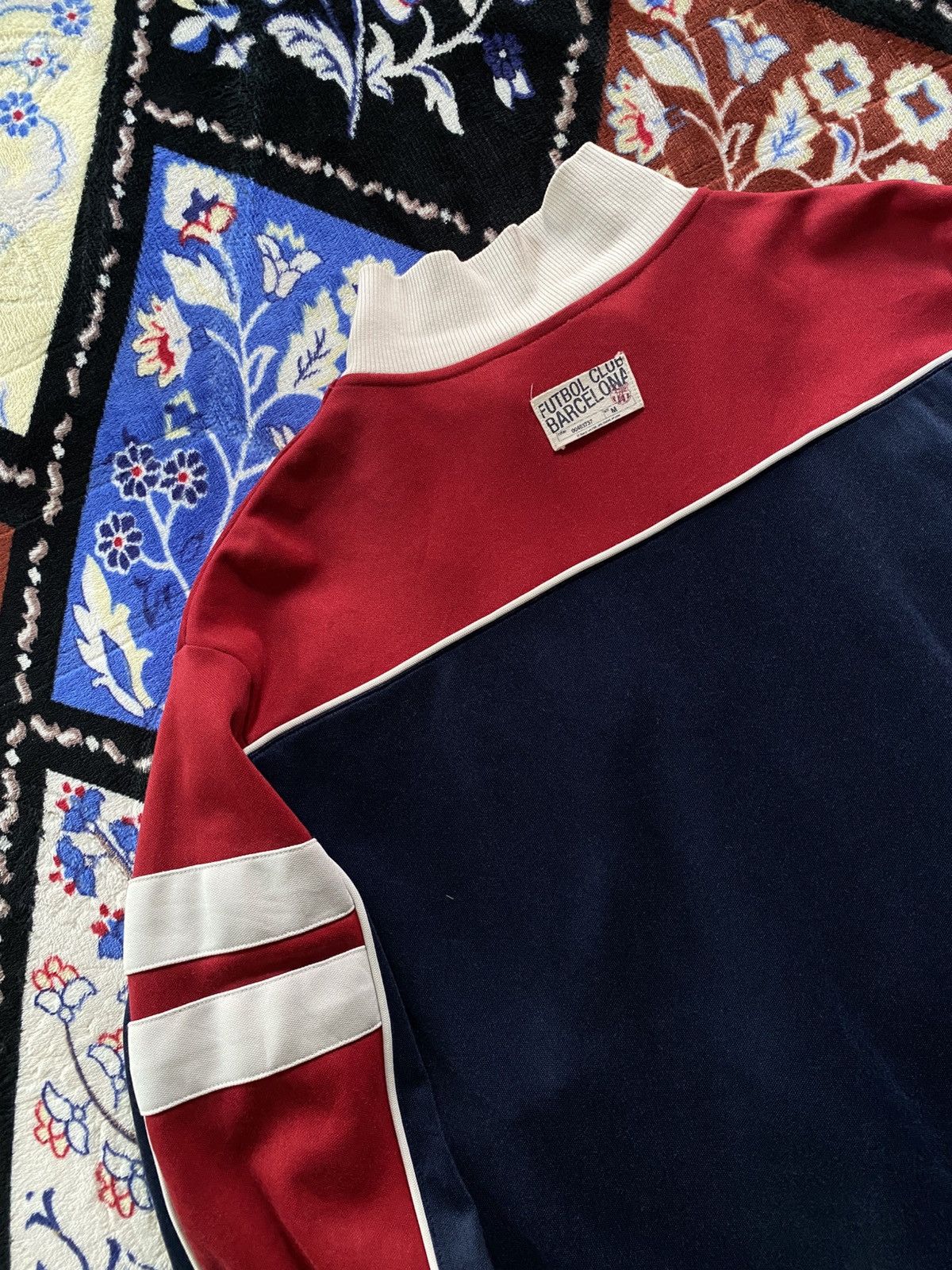Nike Y2K Nike Fc Barcelona Track Jacket Size US XL / EU 56 / 4 - 6 Thumbnail