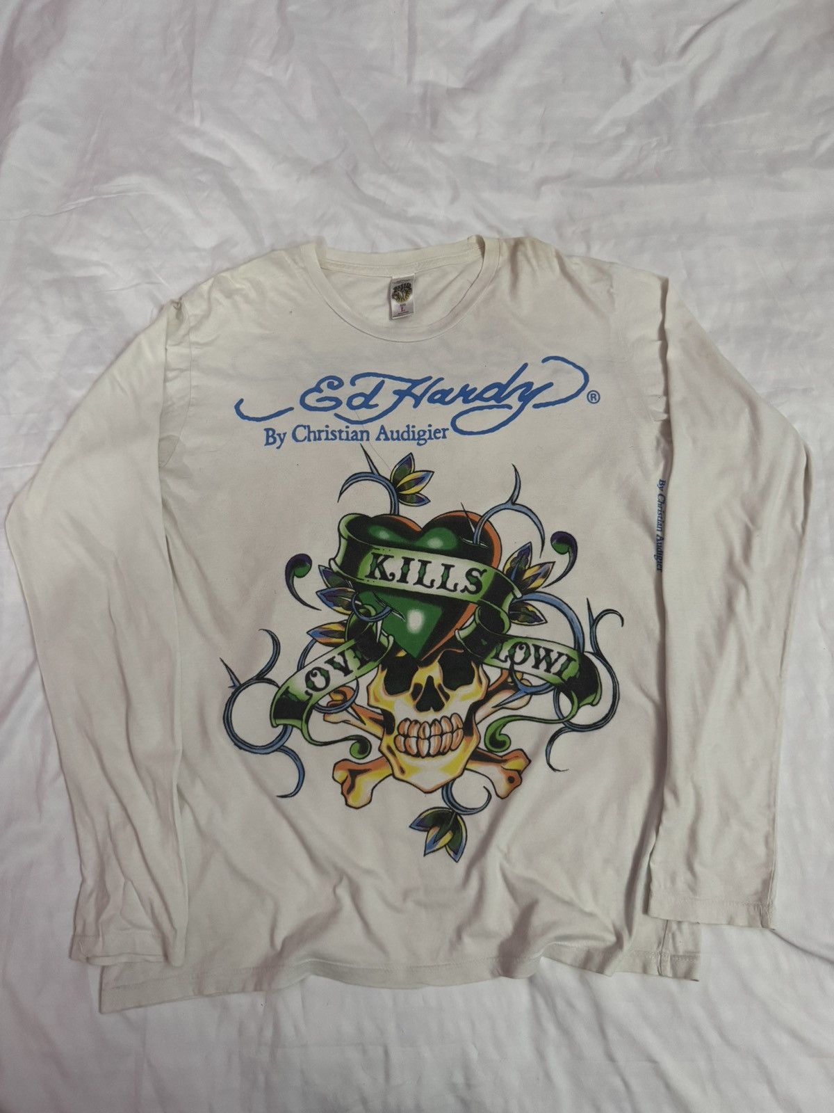 2000s Skull Ed Hardy Christian Audigier