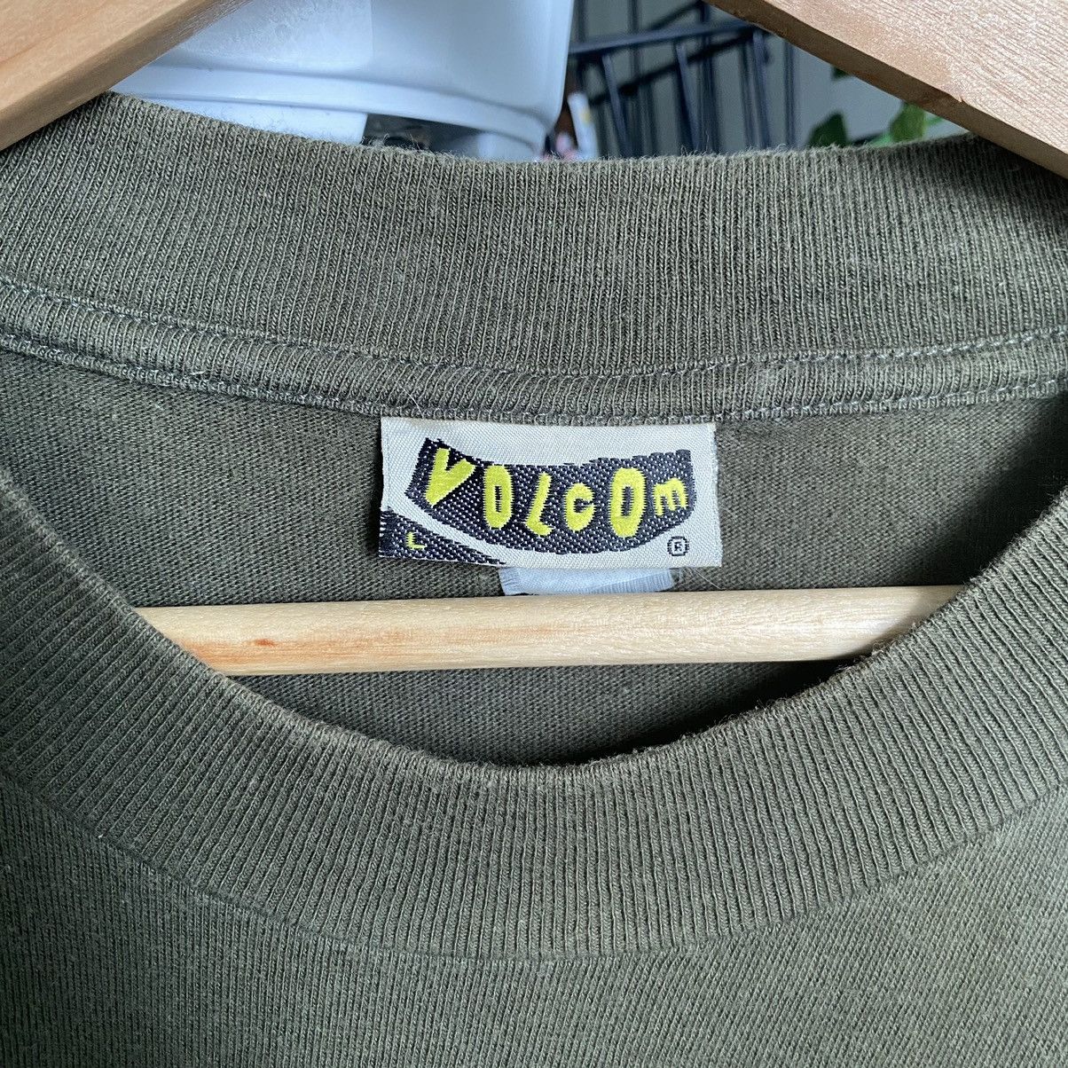 Volcom Vintage 90s Volcom Skateboard PORN STAR ERD GRUNGE TEE Size US L / EU 52-54 / 3 - 3 Thumbnail