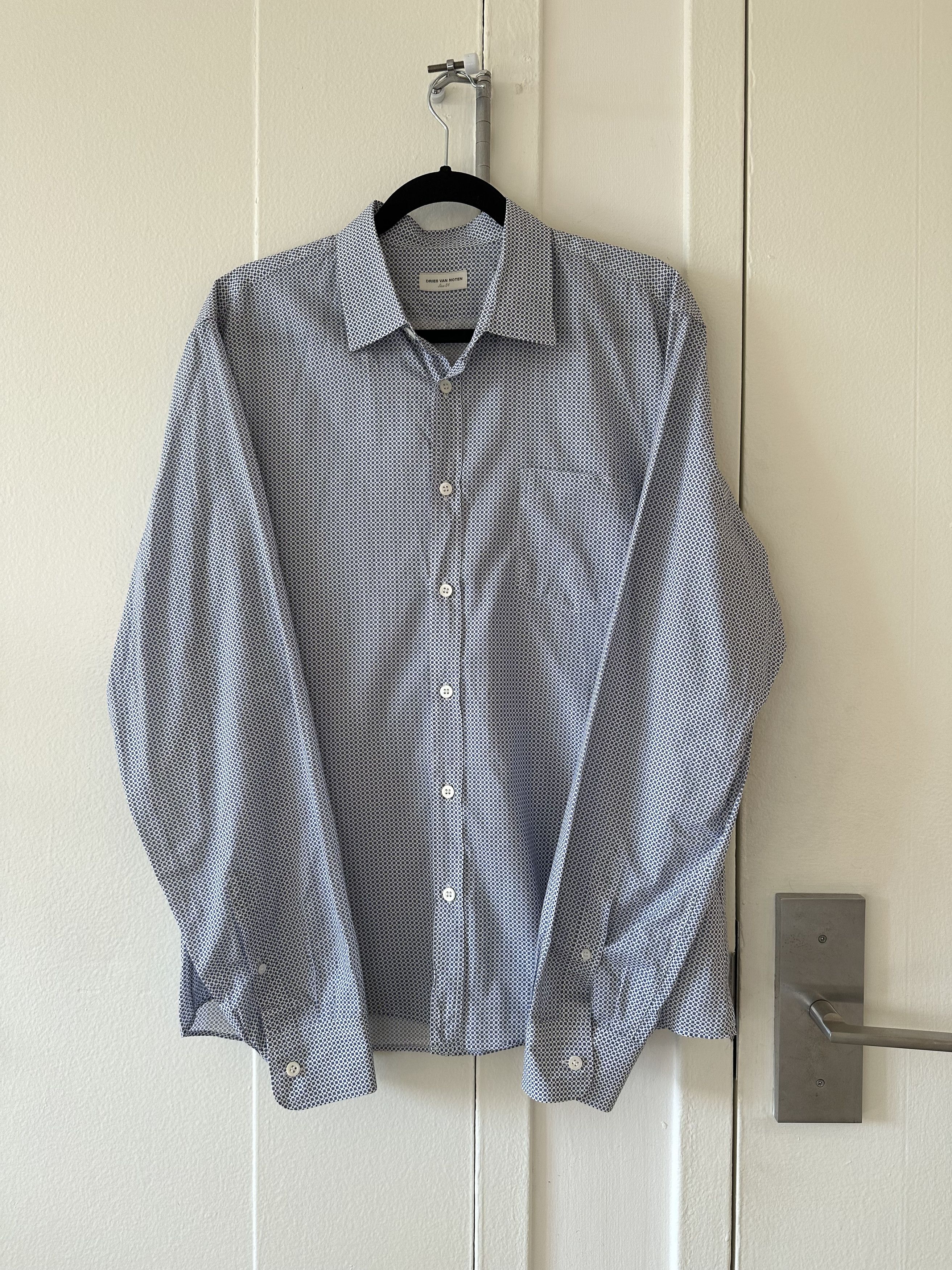 Dries Van Noten Dries Van Noten Abstract Pattern Button Up Shirt Size US L / EU 52-54 / 3 - 1 Thumbnail