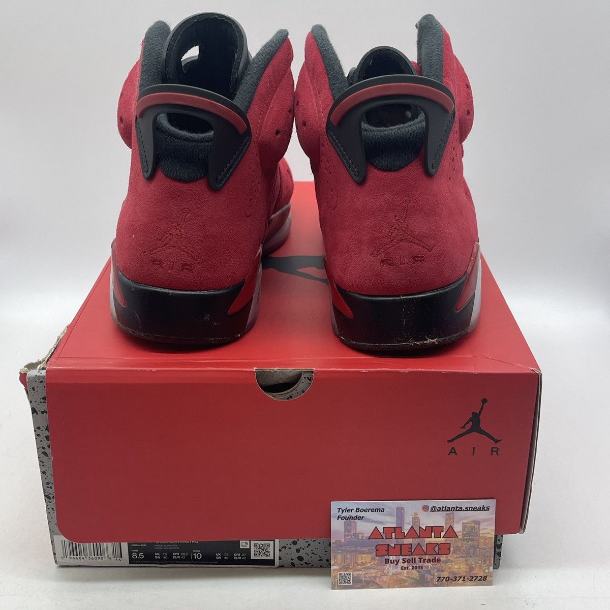 Jordan Brand Air Jordan 6 toro bravo Size US 8.5 / EU 41-42 - 3 Thumbnail