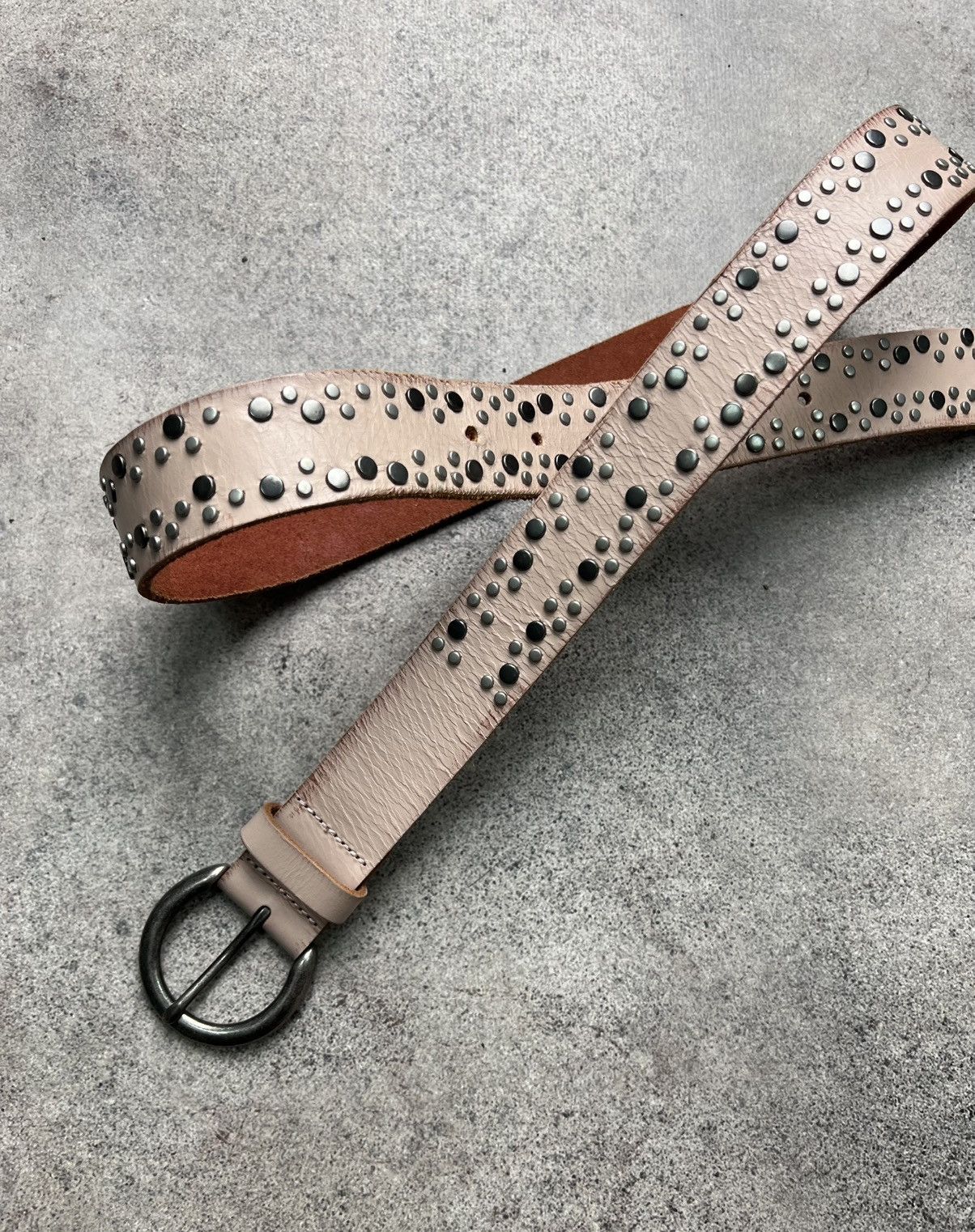 If Six Was Nine Vintage studded leather belt Size ONE SIZE - 2 Thumbnail
