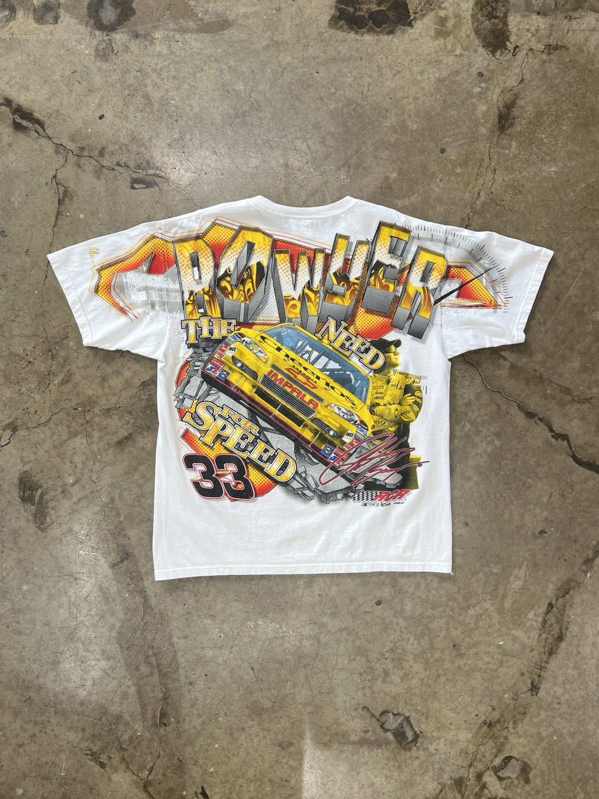 NASCAR Vintage AOP NASCAR Clint Bowyer Feeding The Need Cheerios XL Size US XL / EU 56 / 4 - 5 Thumbnail