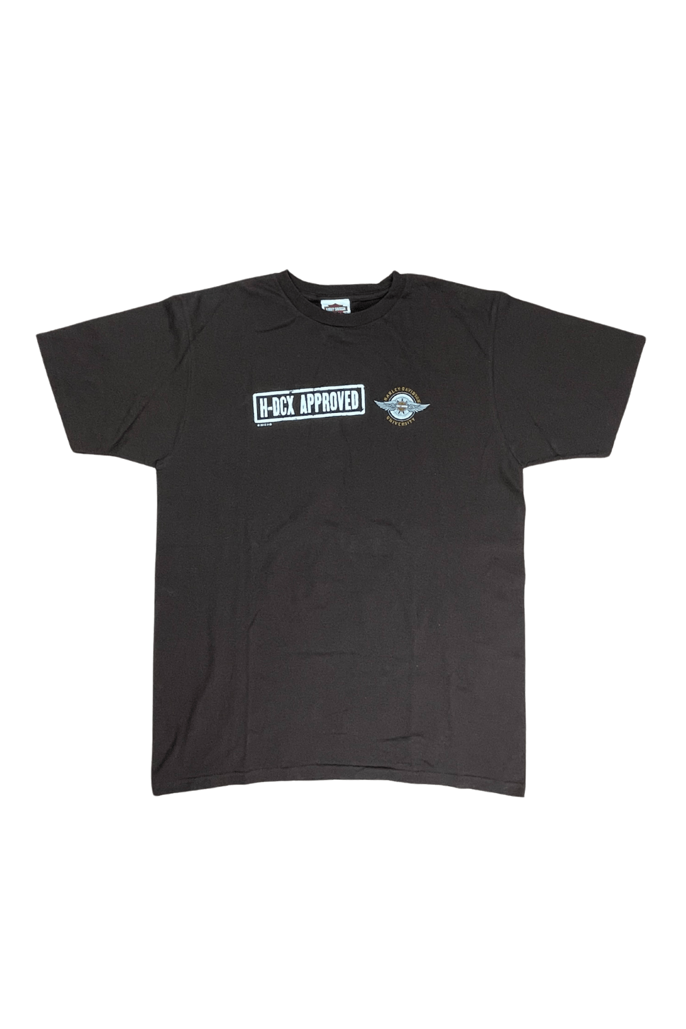 Harley Davidson 2015 Harley-Davidson “Kick-Ass / h-dcx Approved” Tee (L) Size US L / EU 52-54 / 3 - 5 Thumbnail