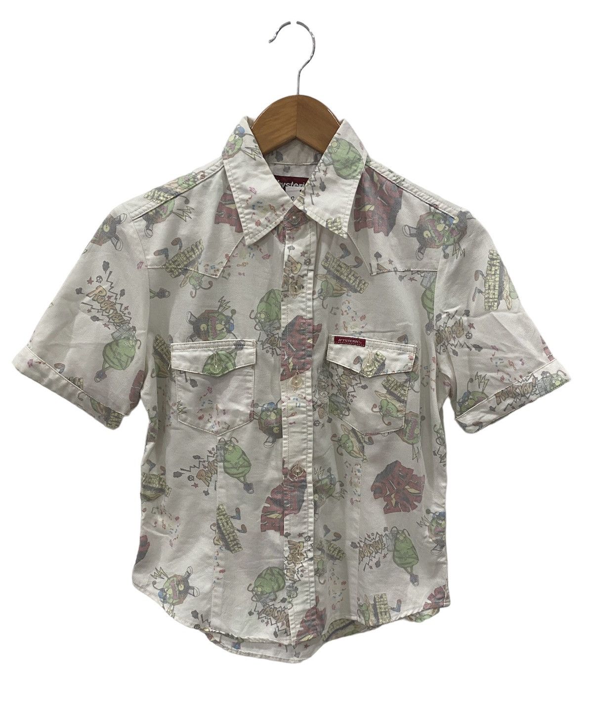 Hysteric Glamour ✅ VINTAGE HYSTERIC GLAMOUR button up Japanese shirt Size S / US 4 / IT 40 - 1 Thumbnail