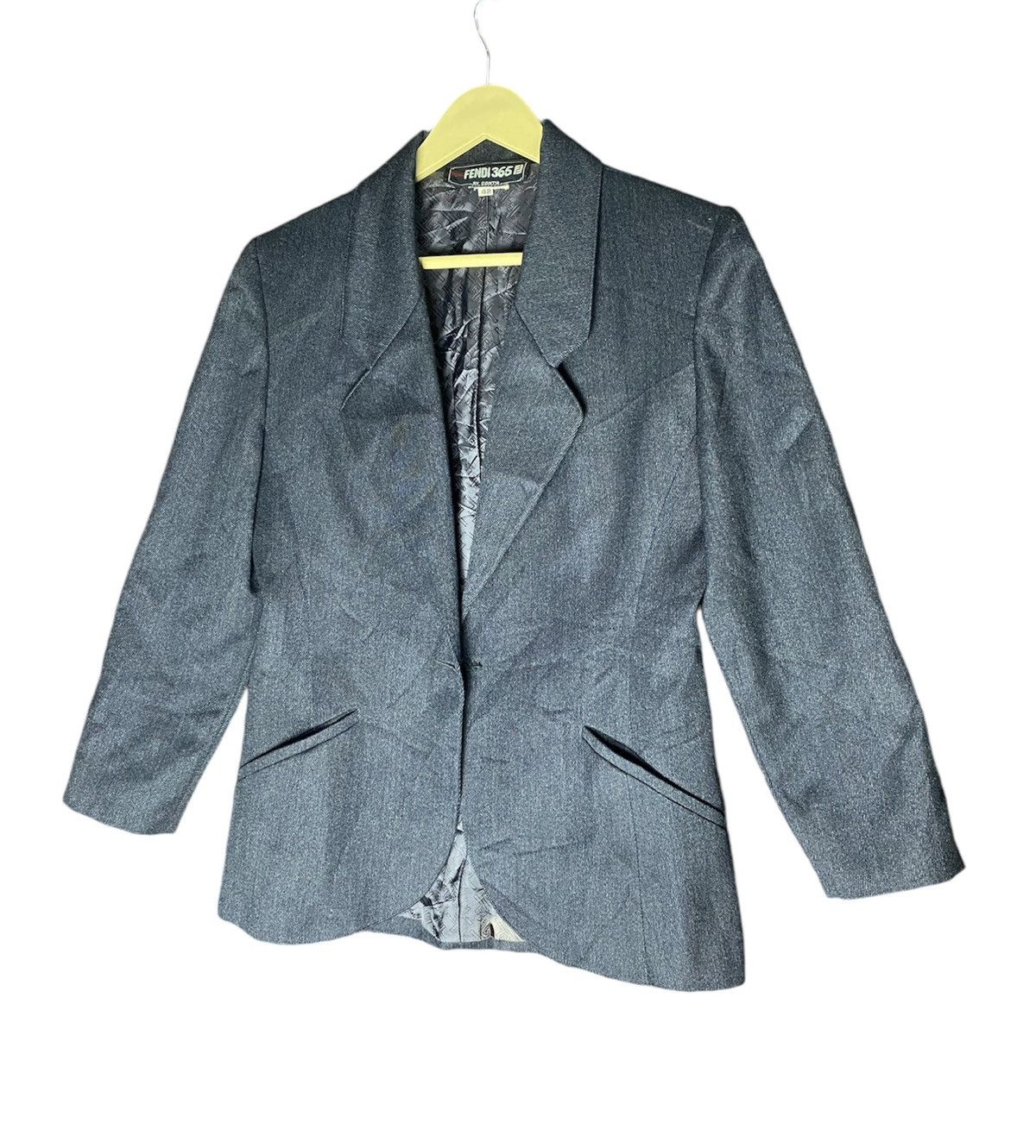 Fendi × Vintage Vintage Fendi 365 Blazer Size 42R - 2 Thumbnail