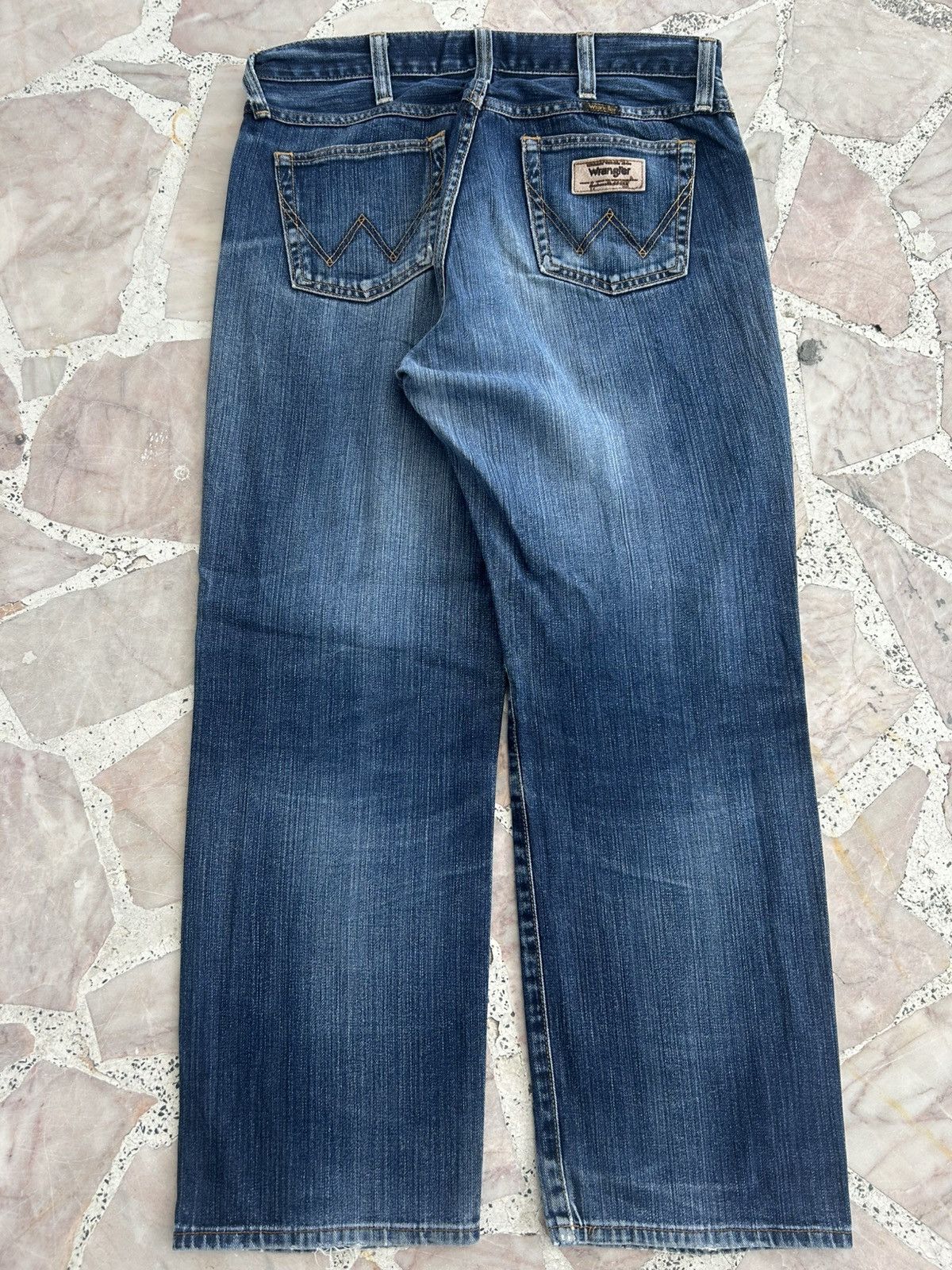 Wrangler Wrangler Ripped Vintage Denim Size US 34 / EU 50 - 2 Thumbnail