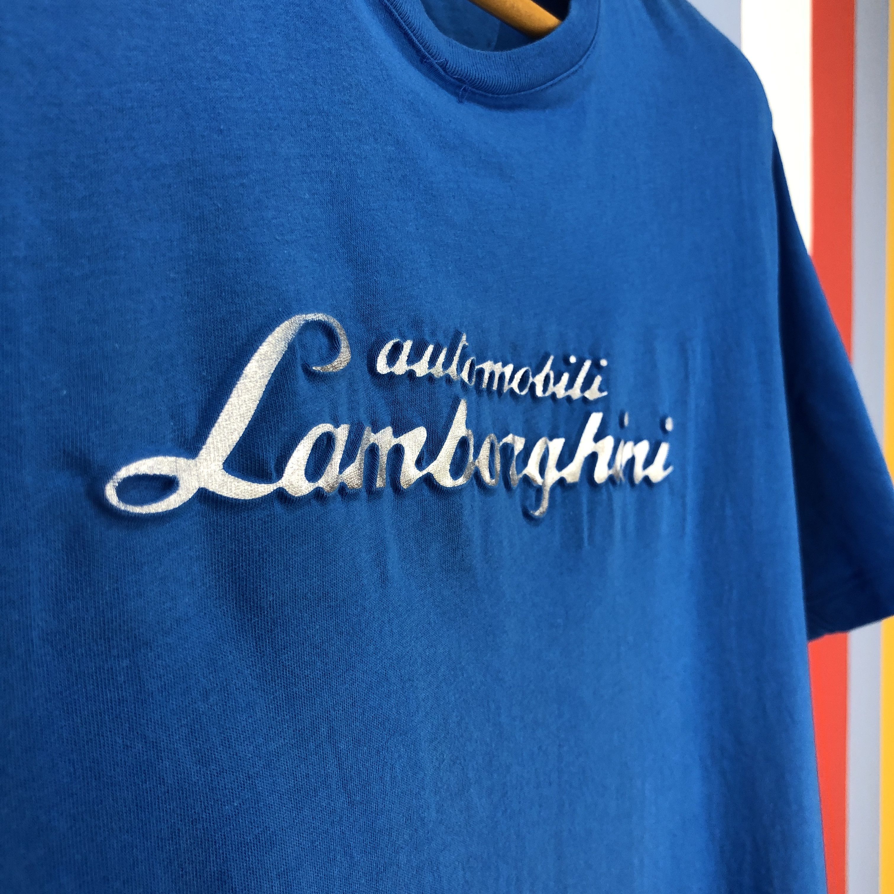 Lamborghini AUTOMOBILI LAMBORGHINI Crew Neck T Shirt #1516/AZ Size US L / EU 52-54 / 3 - 2 Thumbnail