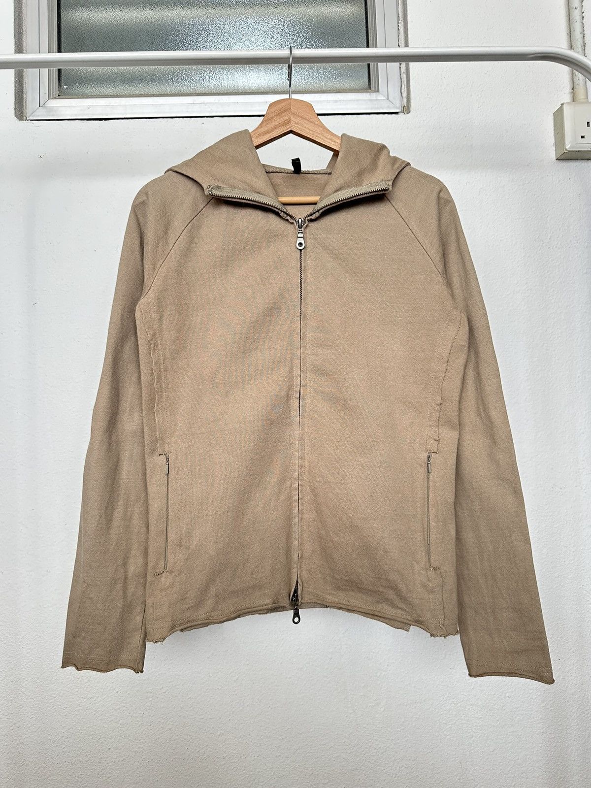 14th Addiction 00's Battalion Japan raw edge slim zipper hoodie Size US S / EU 44-46 / 1 - 10 Thumbnail
