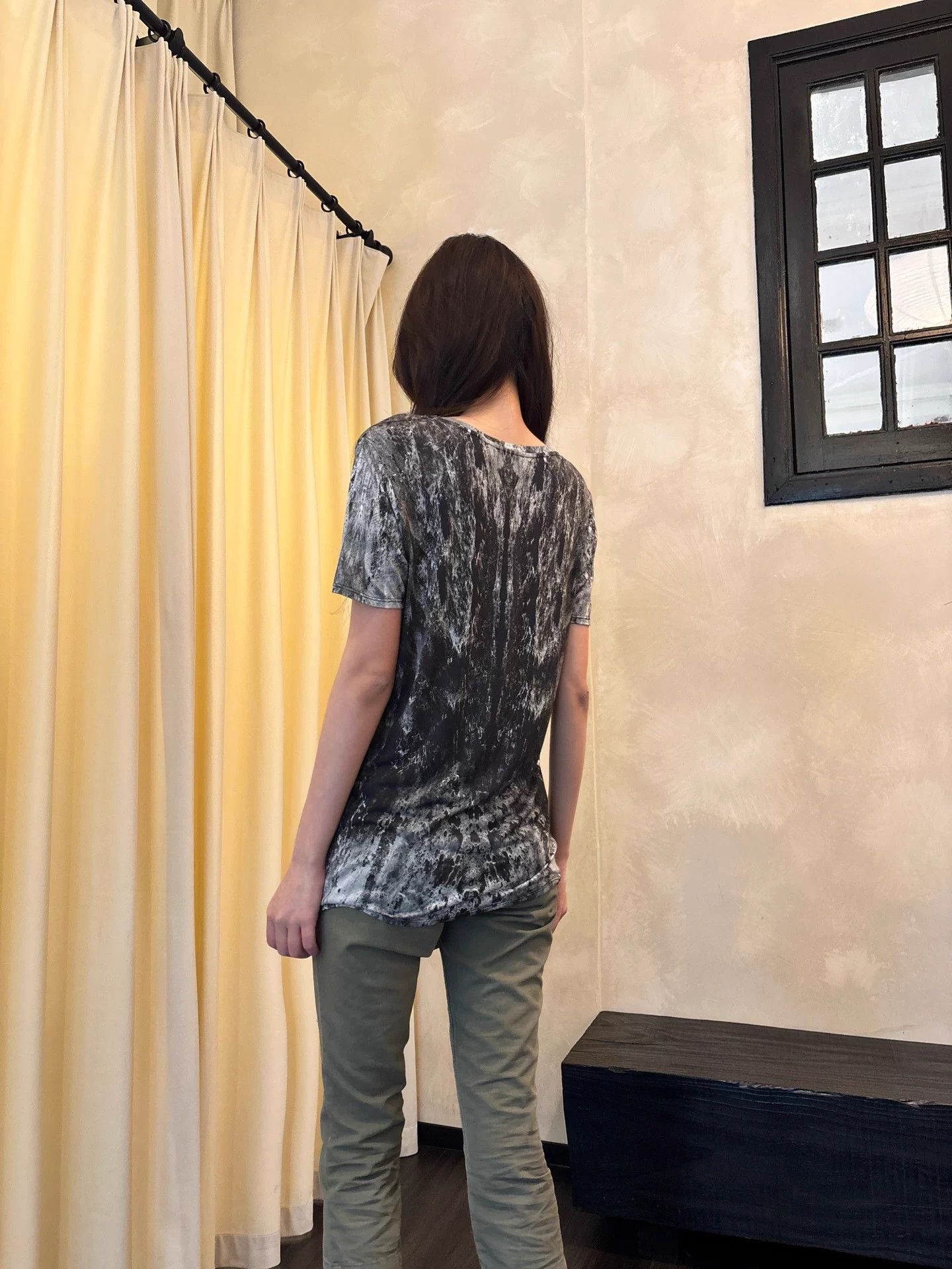 Helmut Lang Helmut Lang Vtg Crewneck Drop-Shoulder Printed SS L Size L / US 10 / IT 46 - 7 Thumbnail