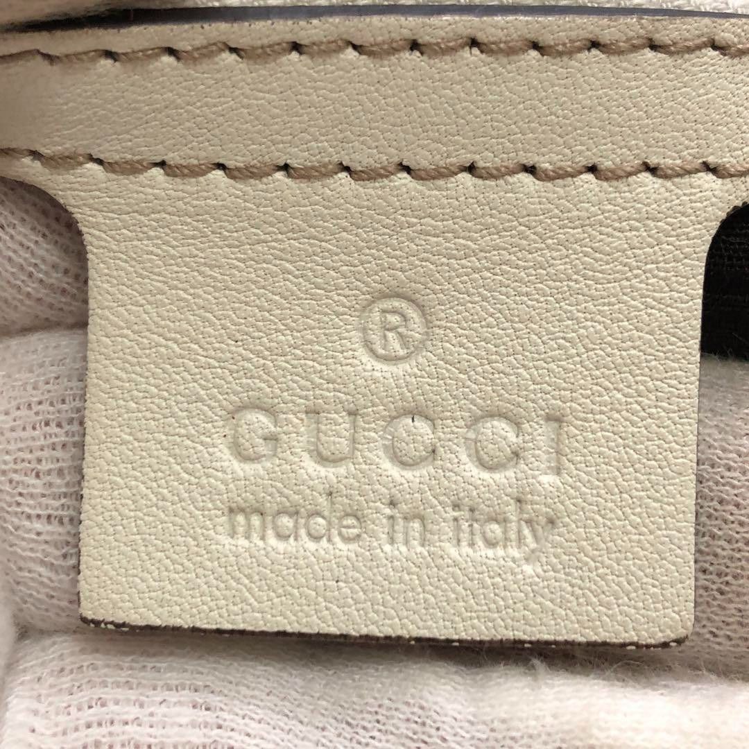 Gucci Gucci - Shima Leather Monogram White GG Monogram Handbag Size ONE SIZE - 7 Thumbnail