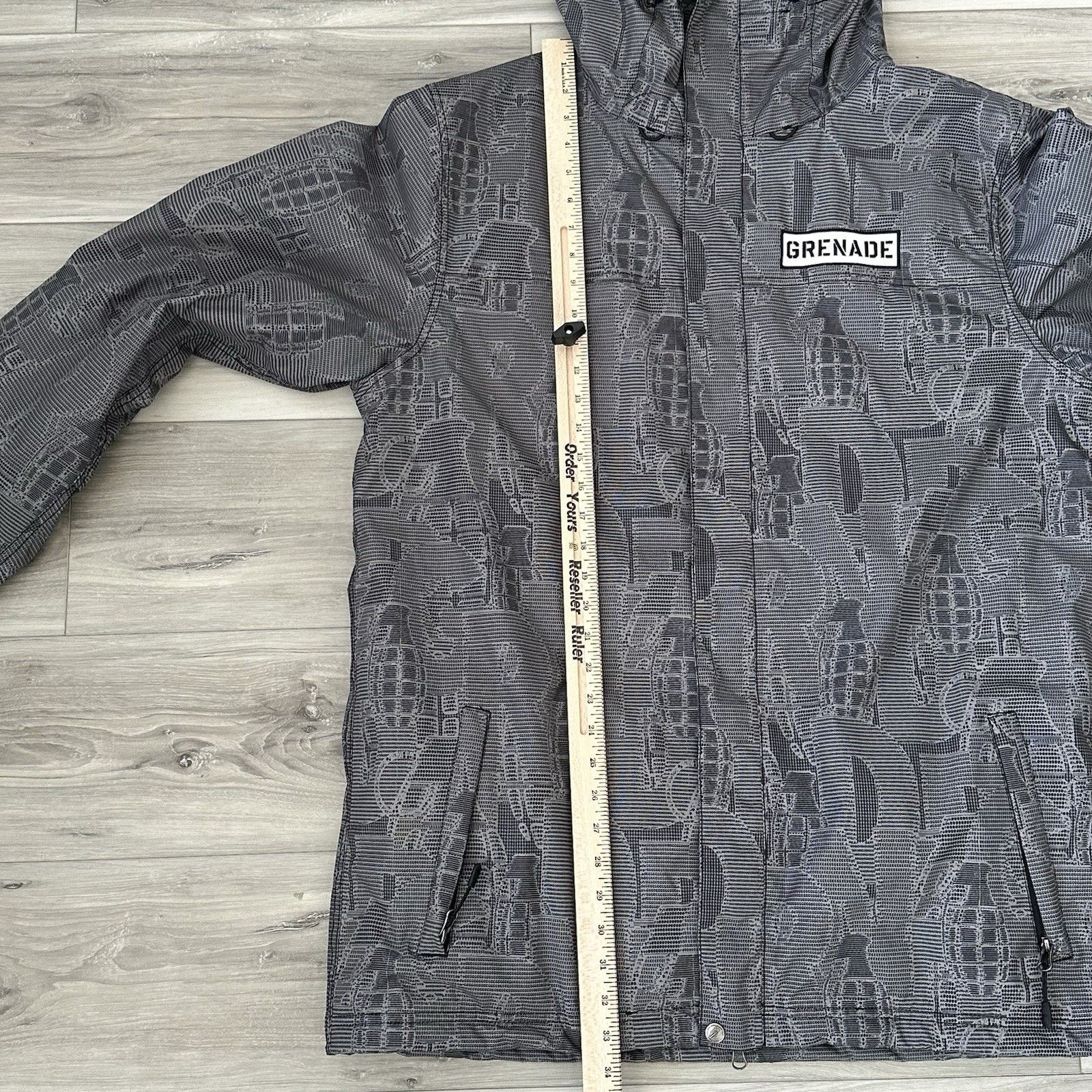 Grenade Grenade Fatigue Project Snowboarding Jacket Men's Large Gray Size US L / EU 52-54 / 3 - 14 Thumbnail
