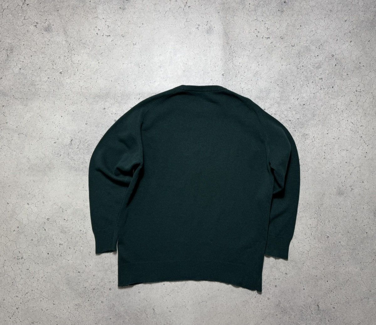 Burberry Burberrys Wool Vintage 90’s Sweater Green Size L Size US L / EU 52-54 / 3 - 8 Thumbnail