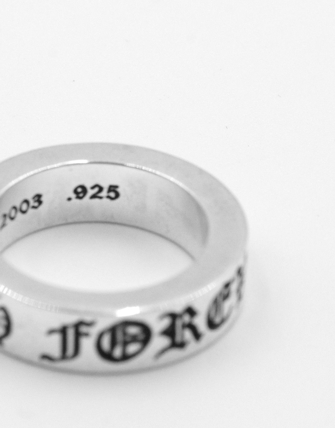 Chrome Hearts Chrome Hearts Forever Ring in 925 Silver - US 6 Size ONE SIZE - 8 Thumbnail
