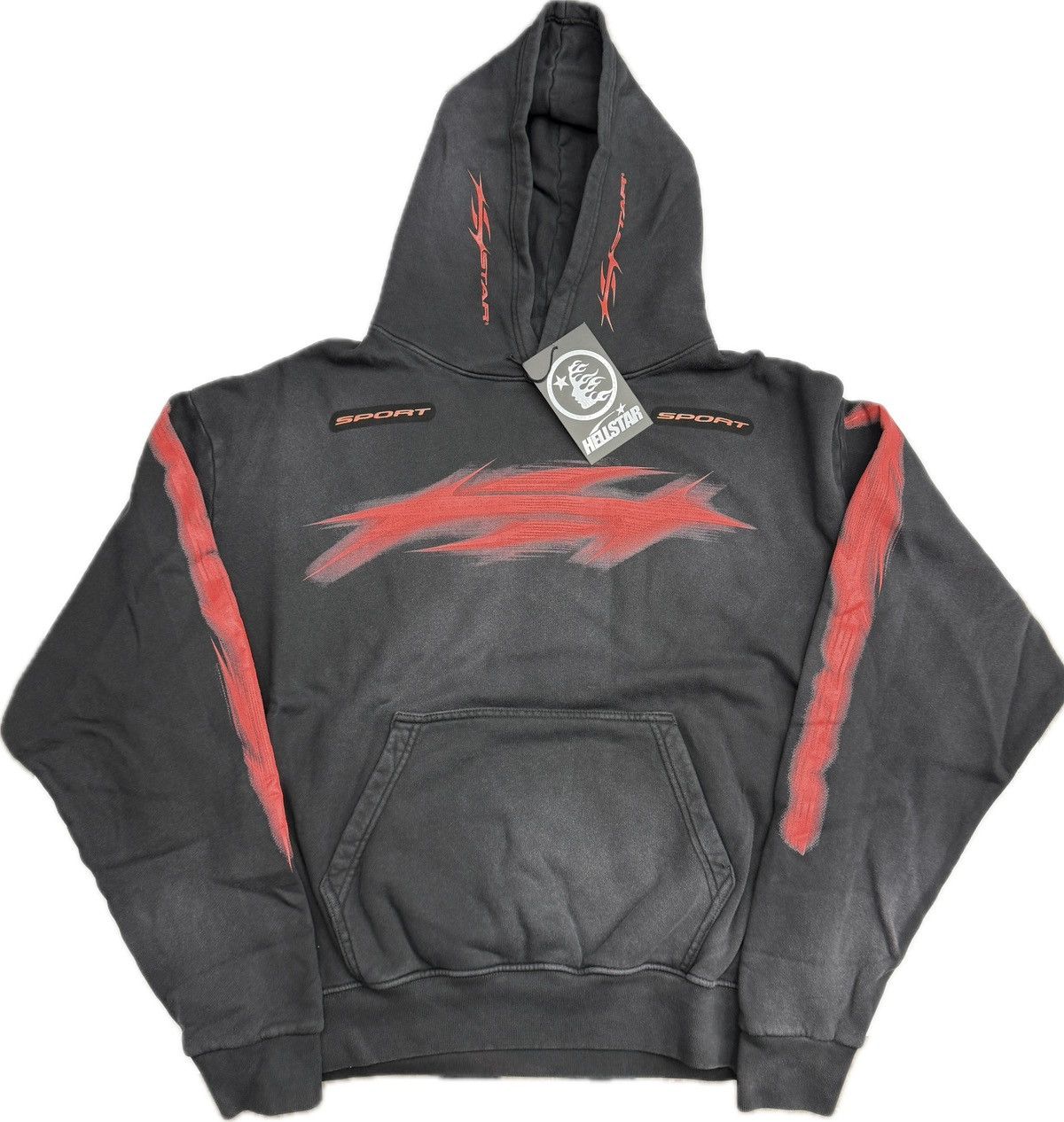 HELLSTAR Hellstar Motion Blur Hoodie Size US L / EU 52-54 / 3 - 1 Thumbnail