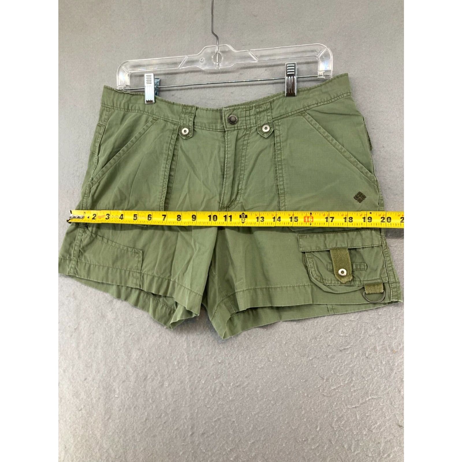 Vintage Columbia Womens Vertex 32 Green Ripstop Extra Large XL Hiking Shorts Size 32" / US 10 / IT 46 - 3 Thumbnail