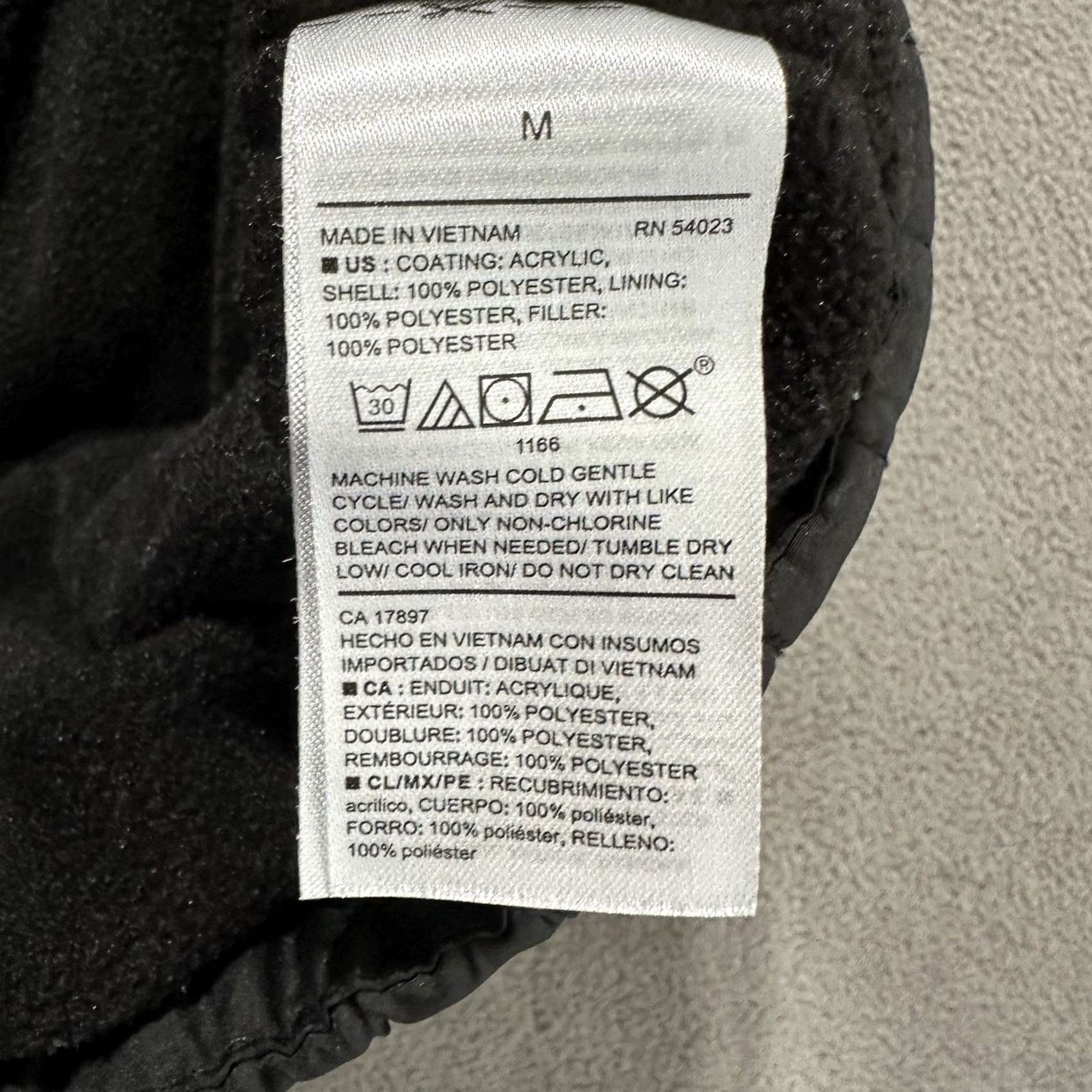 Old Navy Old Navy Vest Women Medium Black Quilted Fleece Lined Full Zip Outdoor Casual Winter Fall Size M / US 6-8 / IT 42-44 - 4 Thumbnail
