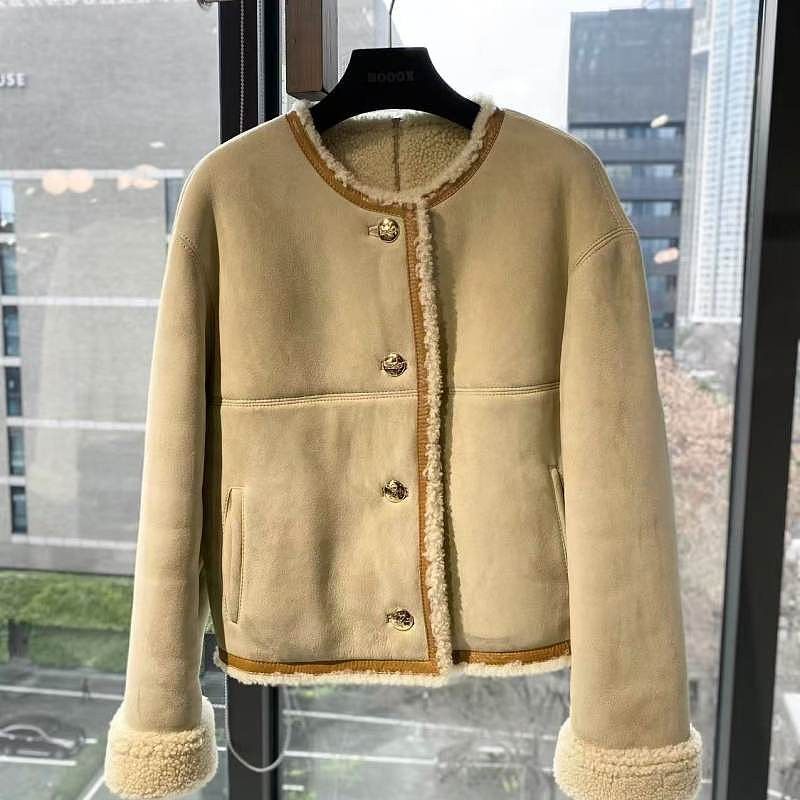 Celine Celine Shearling Bonded Jacket Size 38 Size S / US 4 / IT 40 - 1 Thumbnail