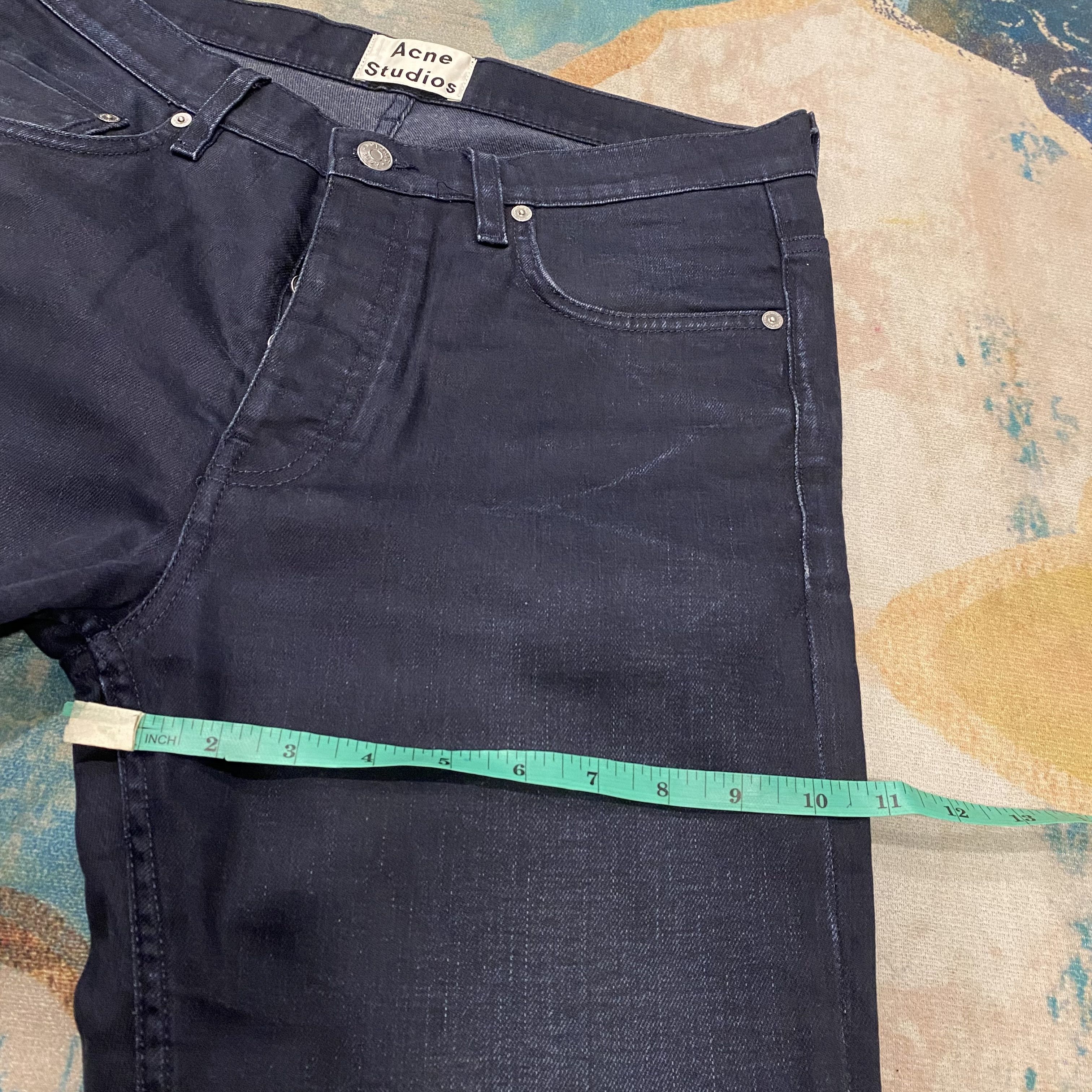 Acne Studios Acne Studio Town Twilight Slim Fit Jeans Size US 32 / EU 48 - 19 Thumbnail
