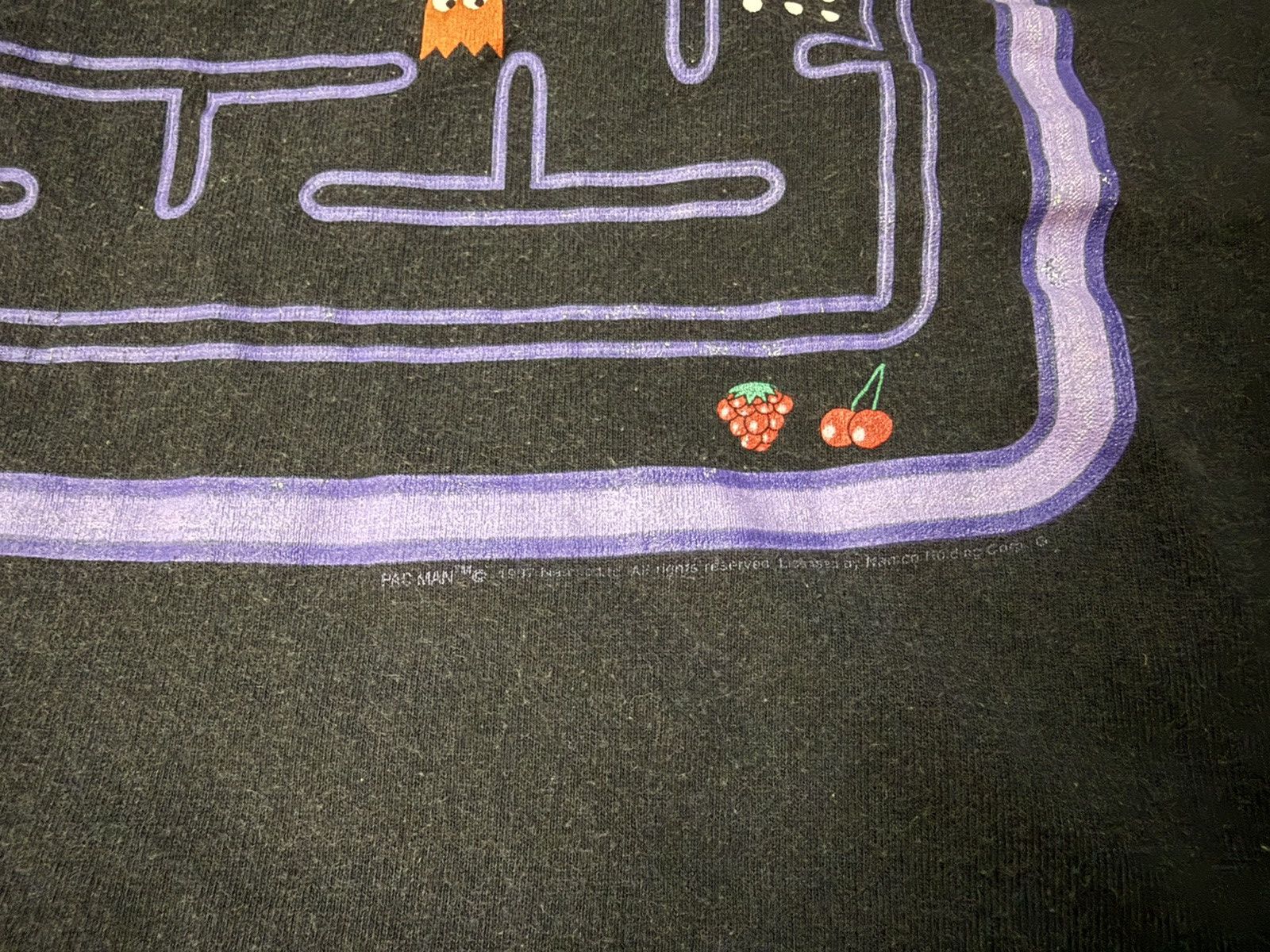 Vintage Vintage 90s Pac-Man T-Shirt Kids Youth Size US S / EU 44-46 / 1 - 6 Thumbnail