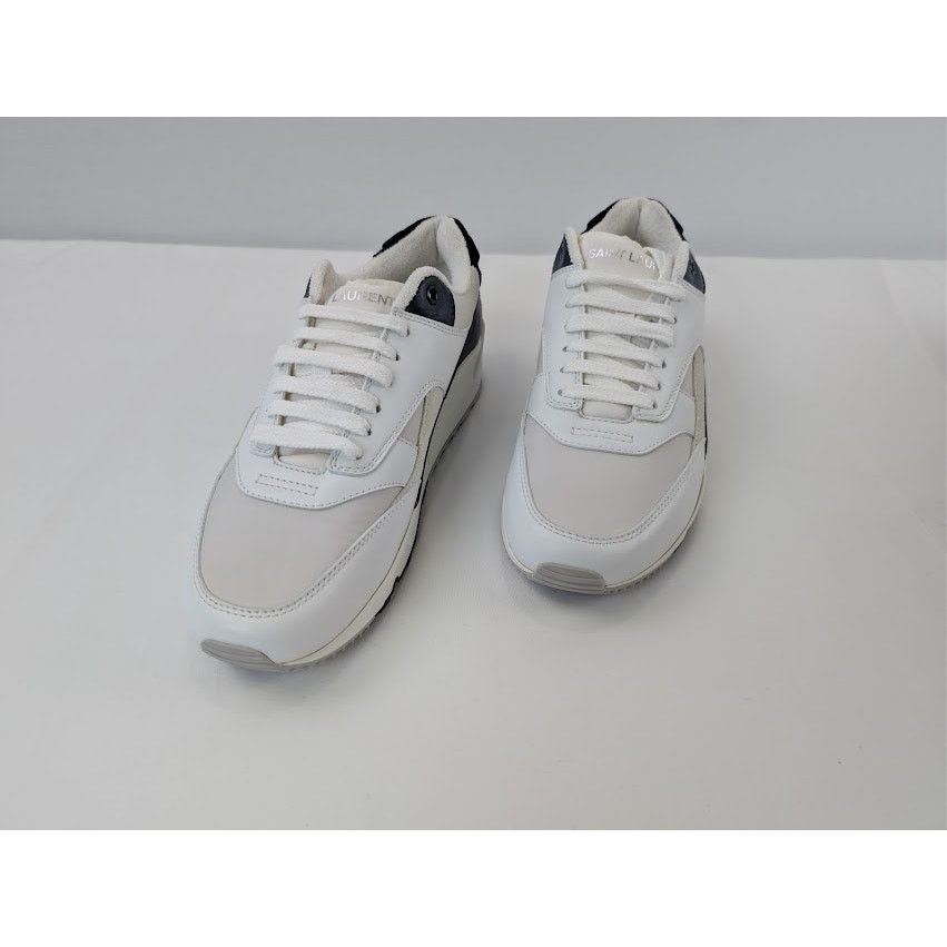 Saint Laurent Paris o1rshd1 Q:3 / Bump 15 Low-Top Sneaker Blanc Optique / Soft A Size US 10 / EU 43 - 7 Thumbnail