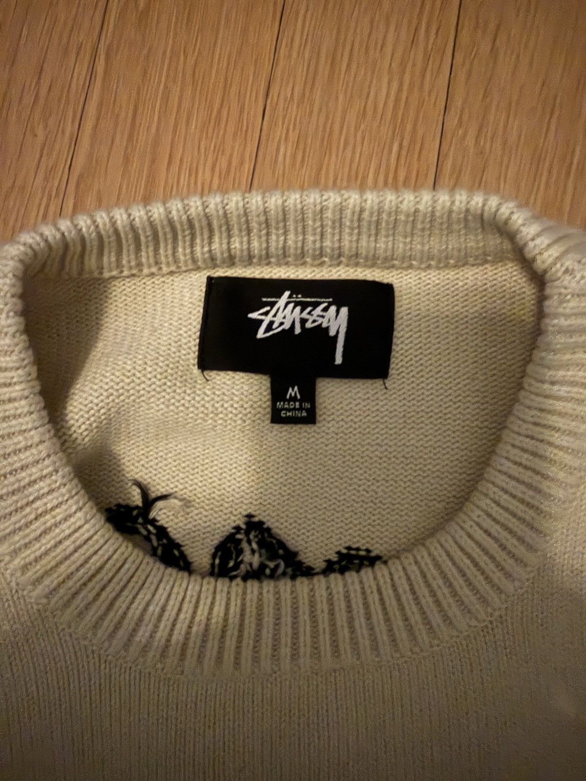 Stussy Stussy care label sweater Size US M / EU 48-50 / 2 - 3 Thumbnail