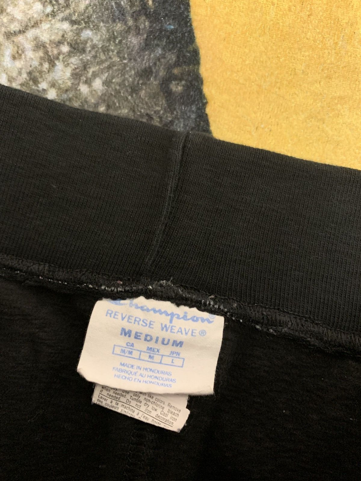 Champion Champion Sweatpants Black Reverse Weave Size ONE SIZE - 3 Thumbnail