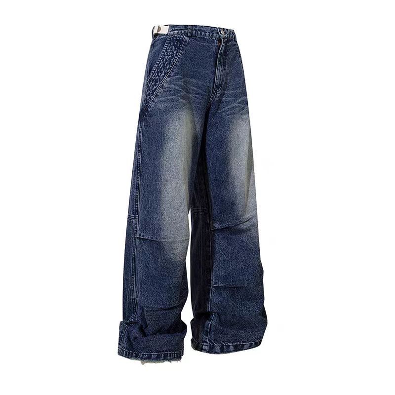 Japanese Brand × Jean High Street Wide Leg Straight Jeans Size US 32 / EU 48 - 2 Thumbnail