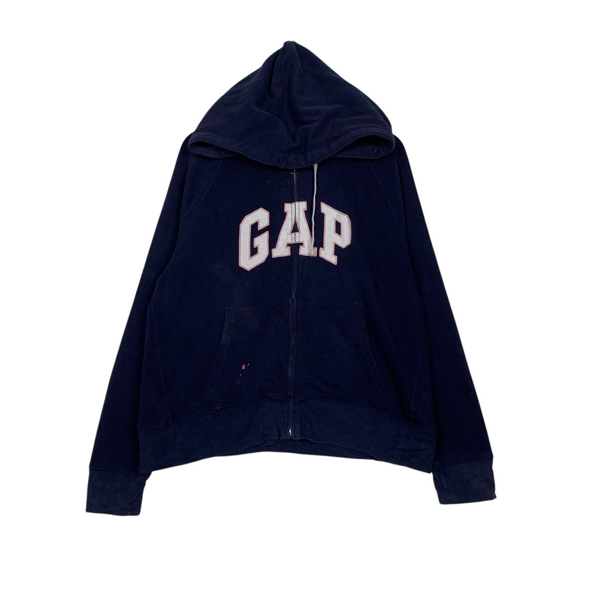 Gap Gap Big Logo Zipper Hoodie Size US L / EU 52-54 / 3 - 1 Thumbnail