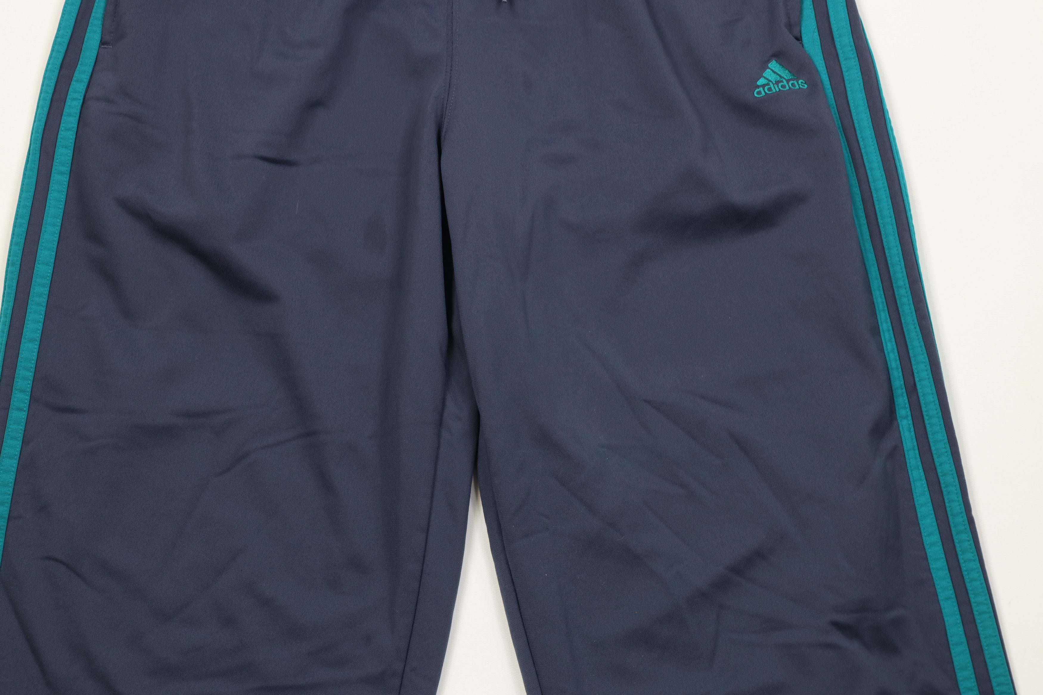 Adidas Vintage Y2K Adidas Wide Leg Sweatpants Pants Steel Blue Size US 36 / EU 52 - 3 Thumbnail