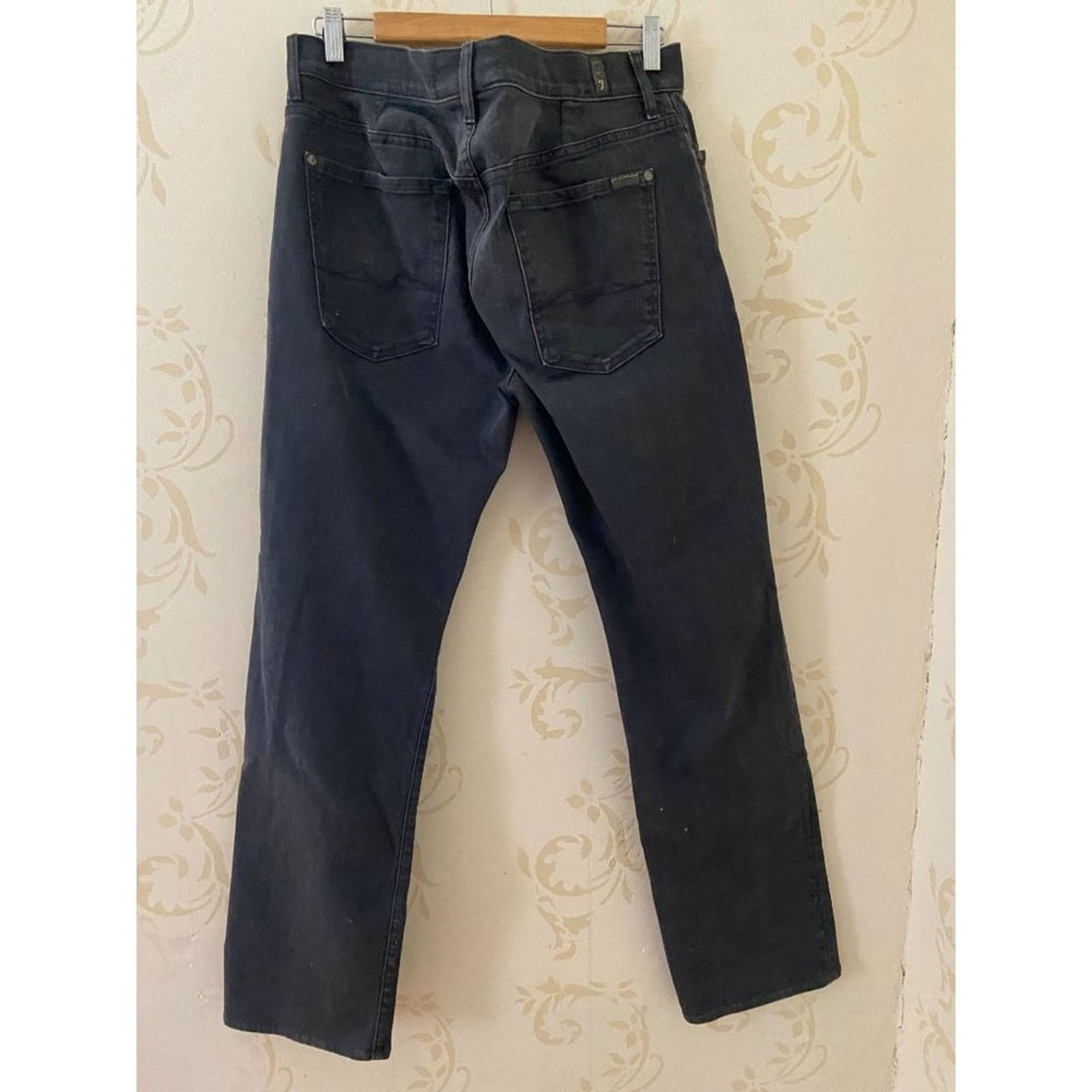 7 For All Mankind Mens 36 7 For All Mankind Luxe Performance Standard Jeans Size US 36 / EU 52 - 3 Thumbnail