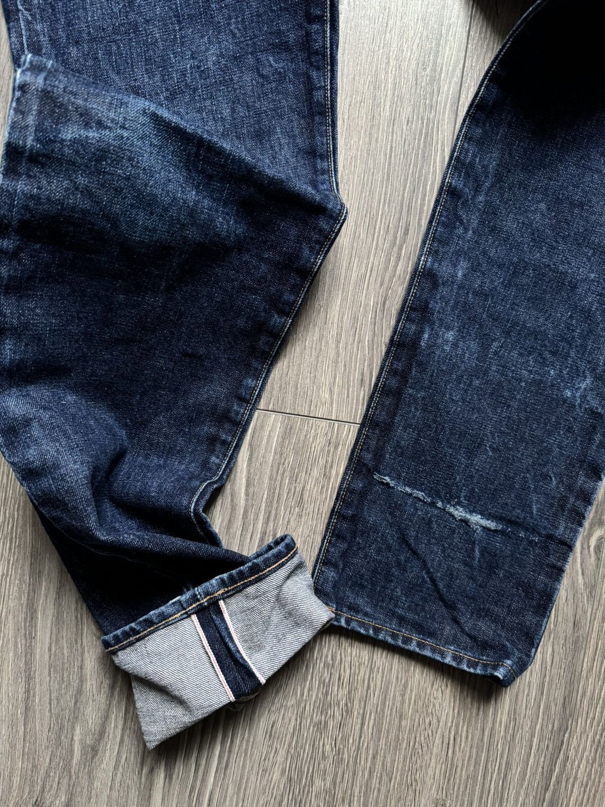 Tellason Tellason White Oak Selvedge Denim pants Made in USA 31 Size US 31 - 8 Thumbnail