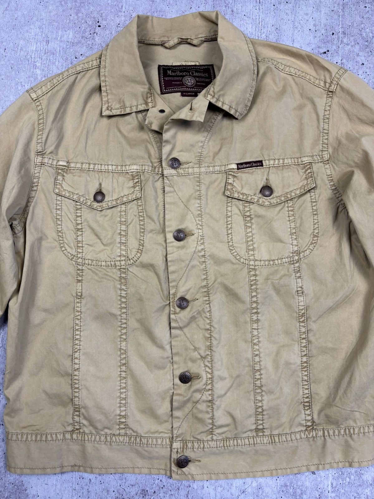 Marlboro Classics Marlboro Classics vintage shirt size XL Size US XL / EU 56 / 4 - 3 Thumbnail