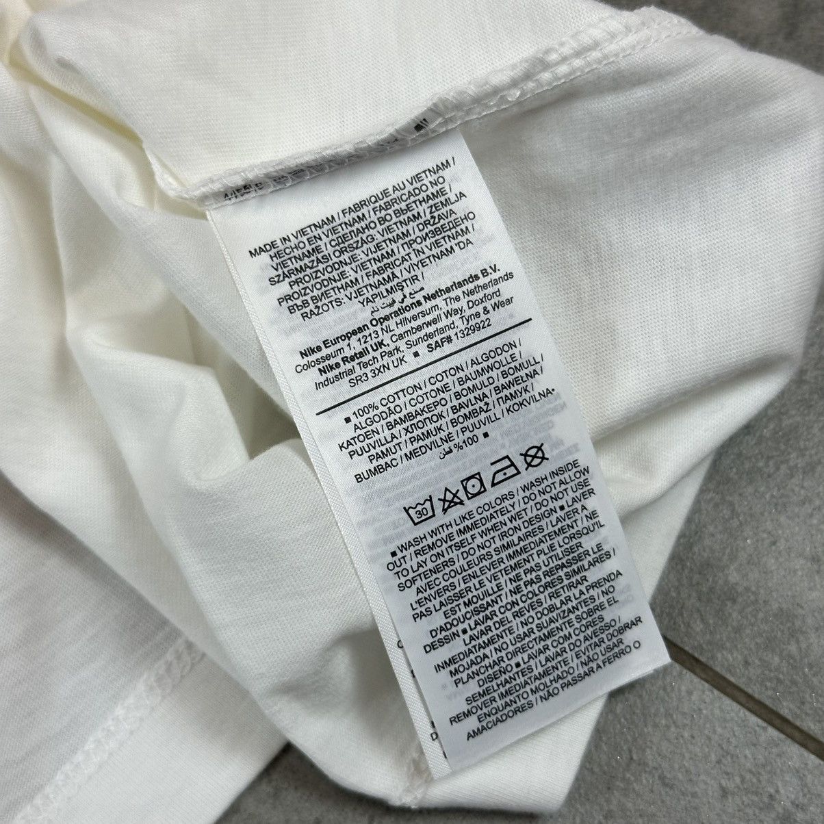 Nike Nike central swoosh white M streetwear drill uk Size US M / EU 48-50 / 2 - 4 Thumbnail